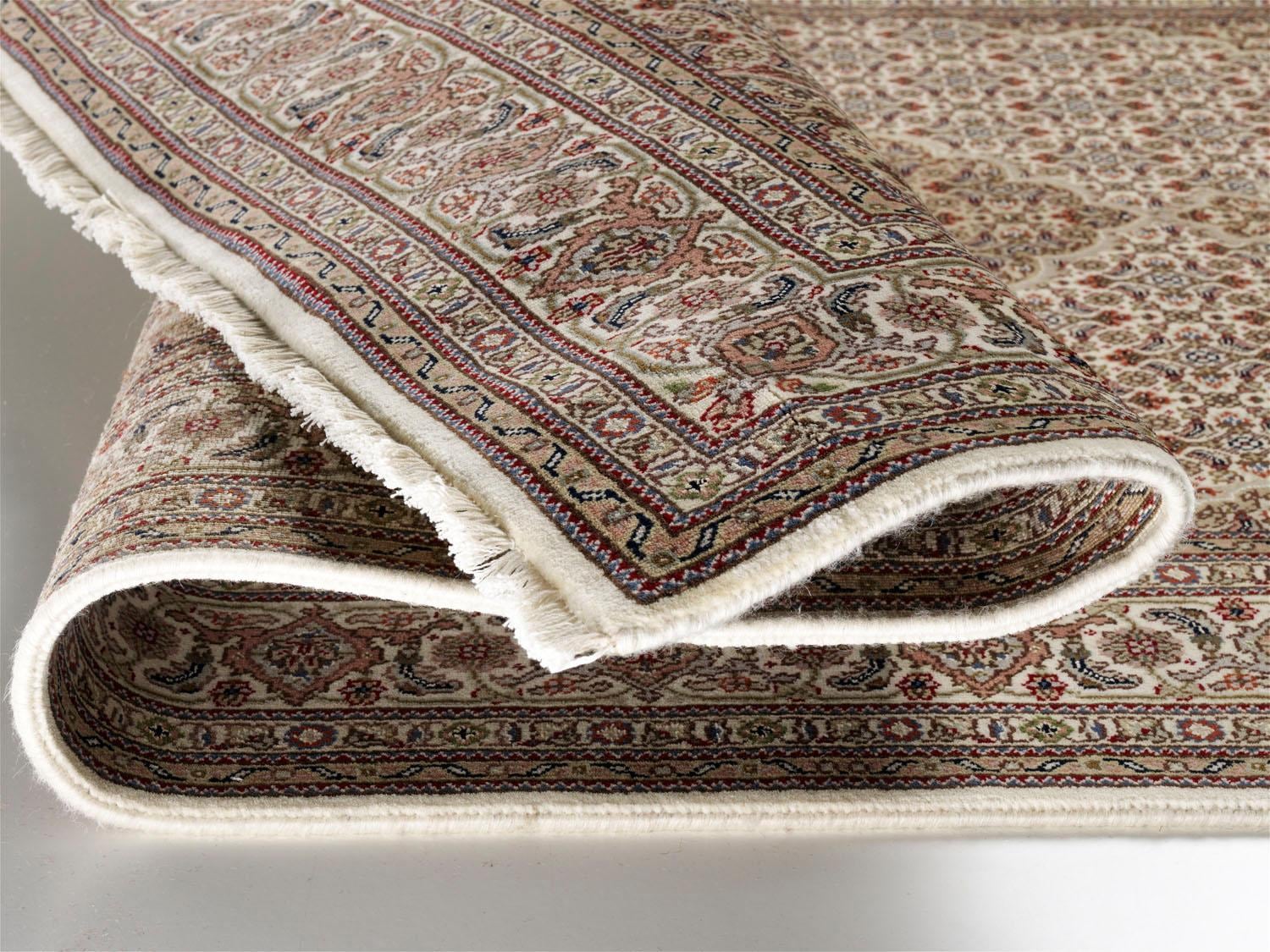 OCI DIE TEPPICHMARKE Läufer »Cavari Mahi«, rechteckig, 5 mm Höhe, hochwertig, handgeknüpft, mit Fransen, Wohnzimmer