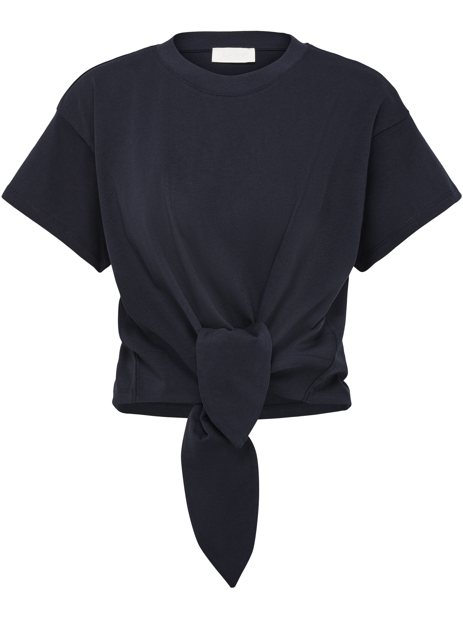 LeGer T-Shirt »Tessy, LeGer by Lena Gercke« mit Knoten-Detail, cropped