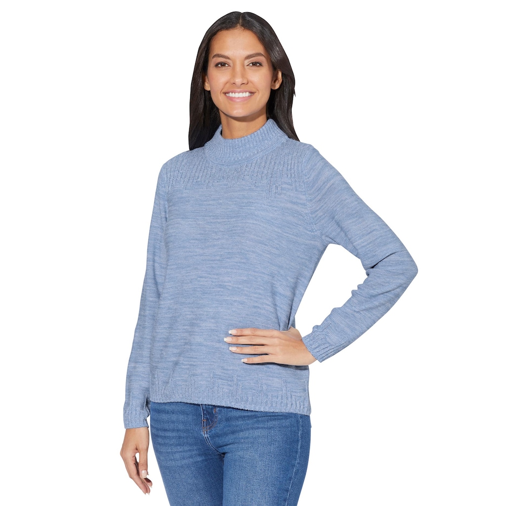 Classic Basics Stehkragenpullover »Pullover«