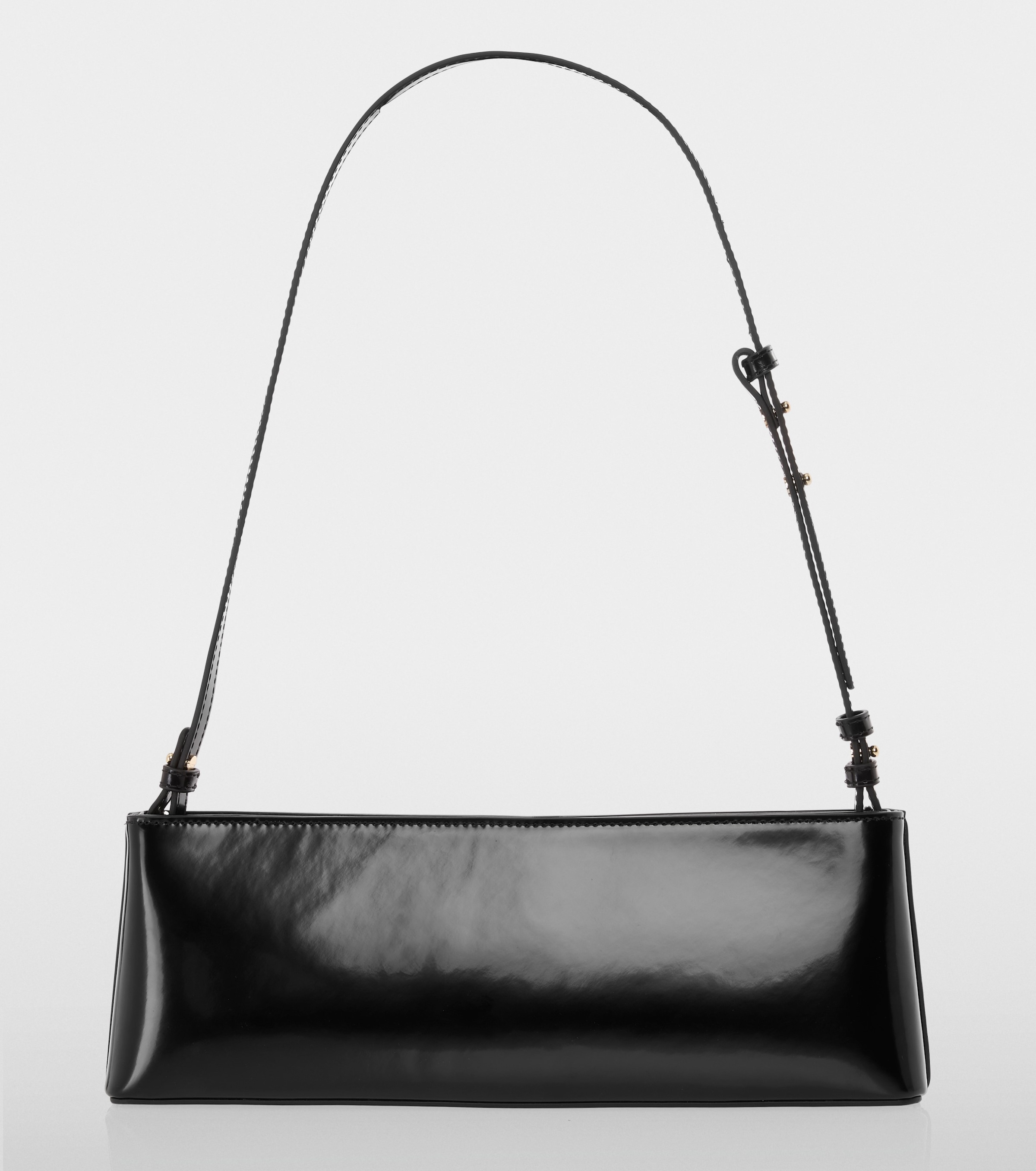 Marc Cain Schultertasche »Glam Dotted Delight«, Handtasche, Abendtasche mit modischer Metall-Blume