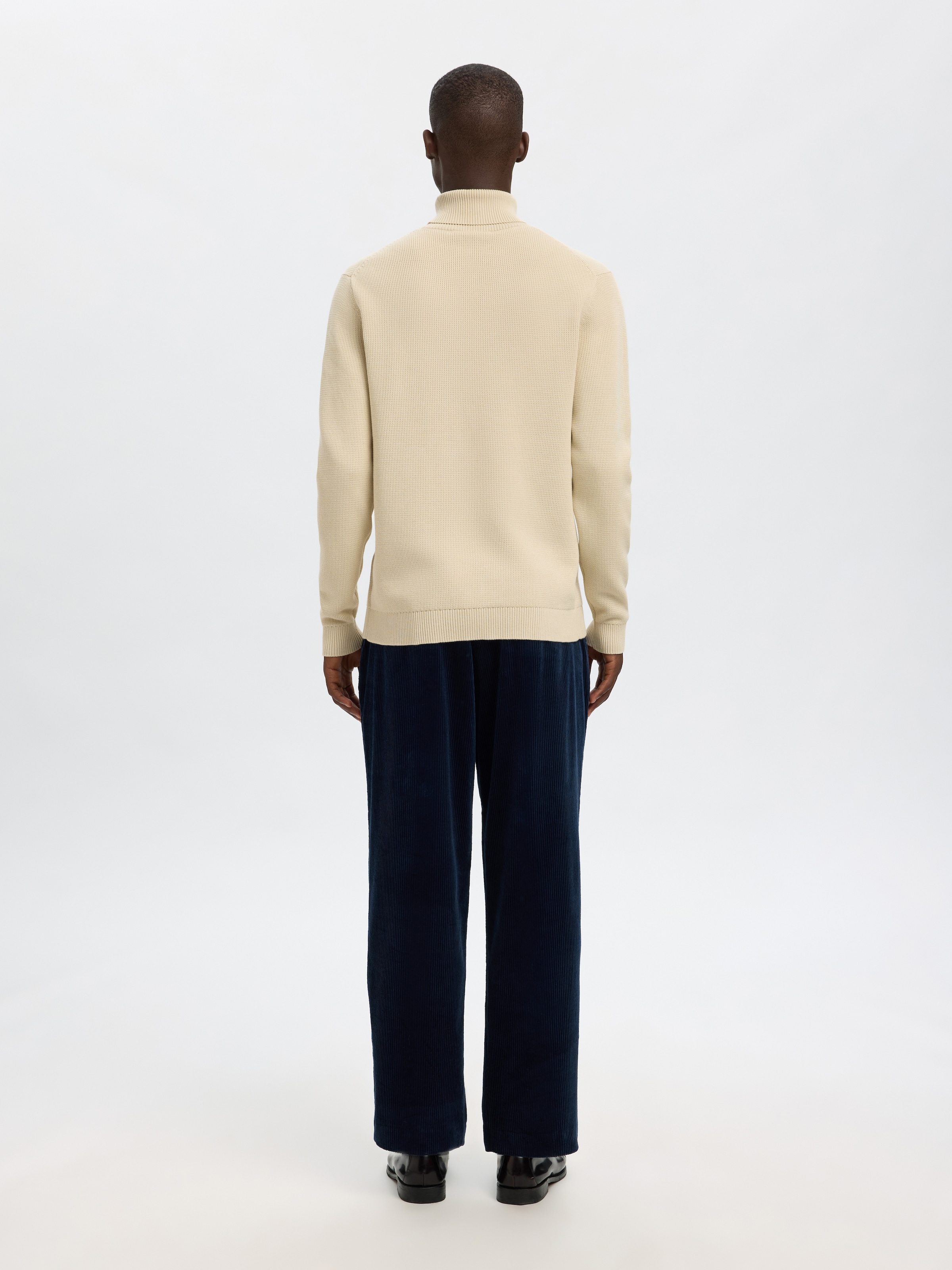 SELECTED HOMME Rollkragenpullover »SLHDANE LS KNIT STRUCTURE ROLL NECK NOOS«