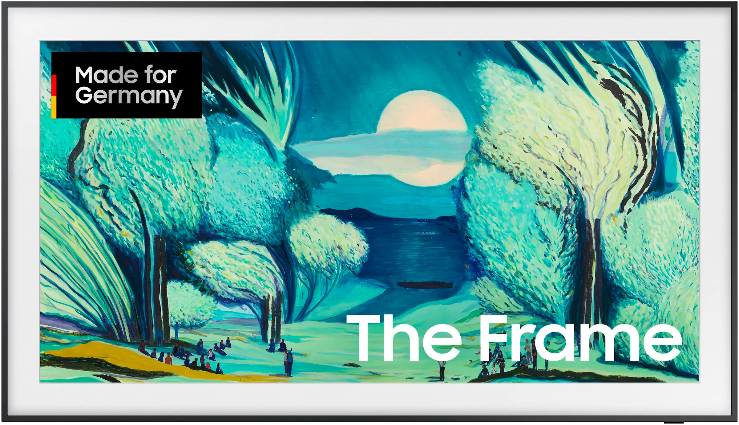 Samsung QLED-Fernseher »GQ55LS03FAU«, 4K Ultra HD, Smart-TV, The Frame, Mattes Display, Art Mode, Austauschbare Rahmen, Dolby Atmos
