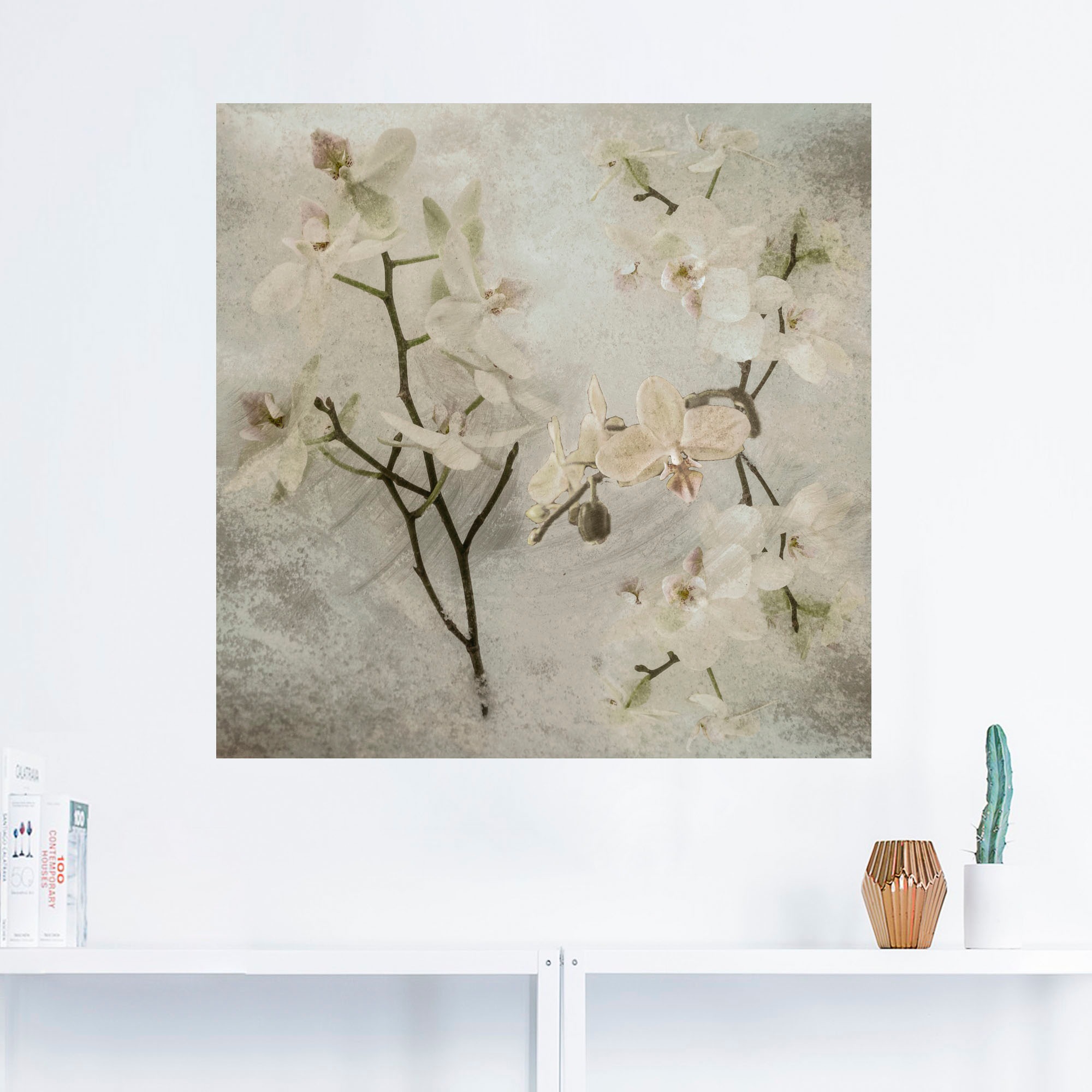 Artland Wandbild »Orchideen«, Blumen, (1 St.), als Leinwandbild, Poster, Wandaufkleber in verschied. Größen