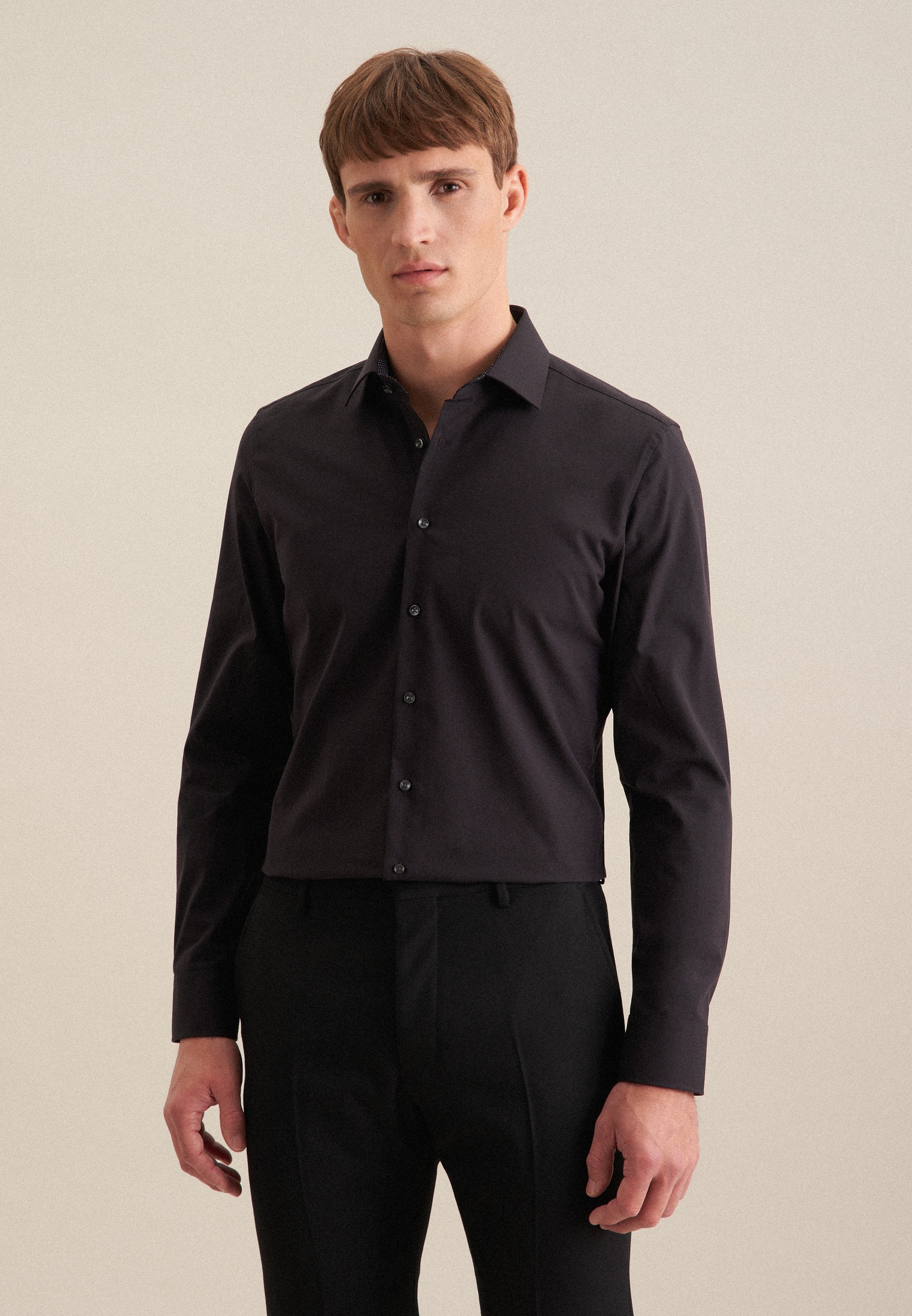 seidensticker Businesshemd »Schwarze Rose«, Uni