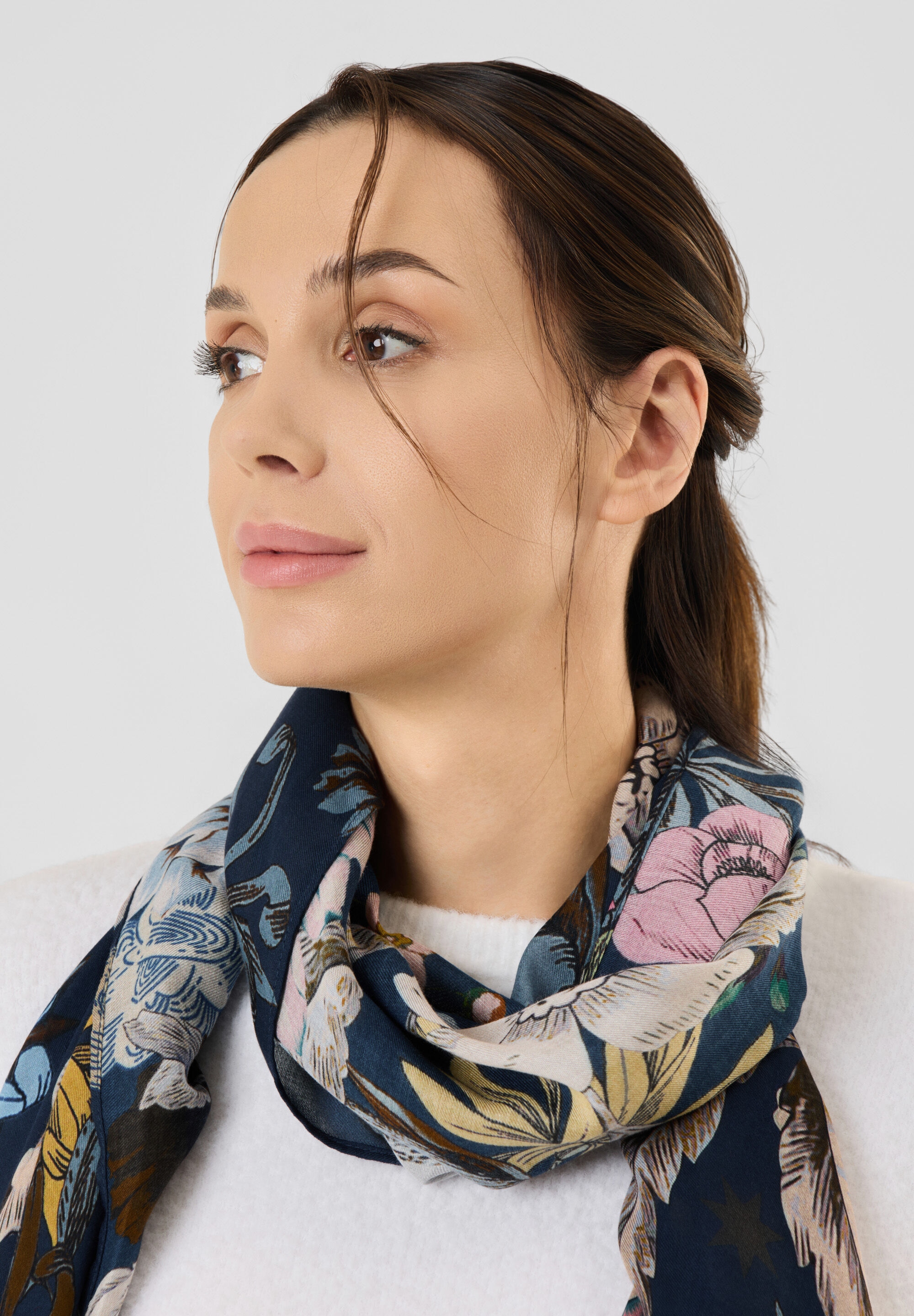 Codello Modetuch »Codello Schal« mit Blumenmuster