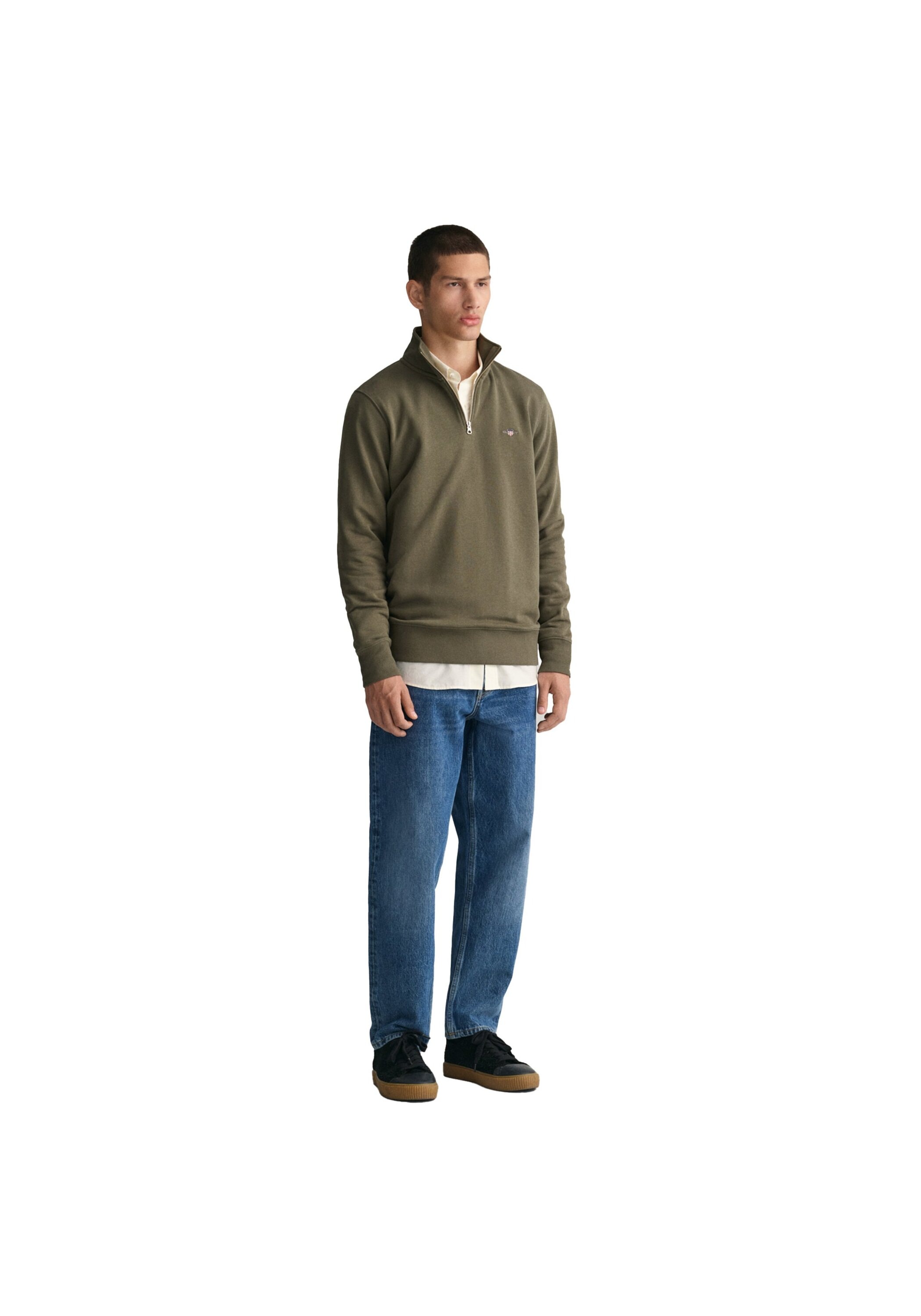 Gant Sweatshirt »Sweatshirt Regular Shield Half Zip Sweat«