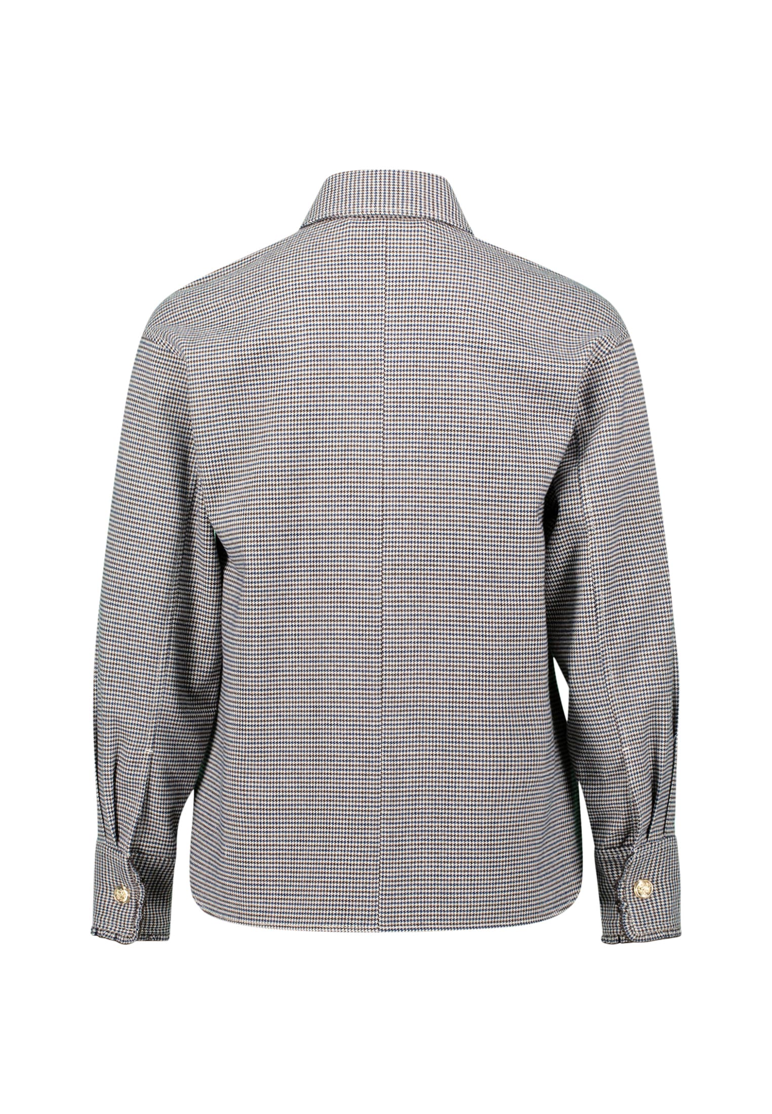 Zero Hemdbluse »Hemdbluse mit Hahnentrittmuster«