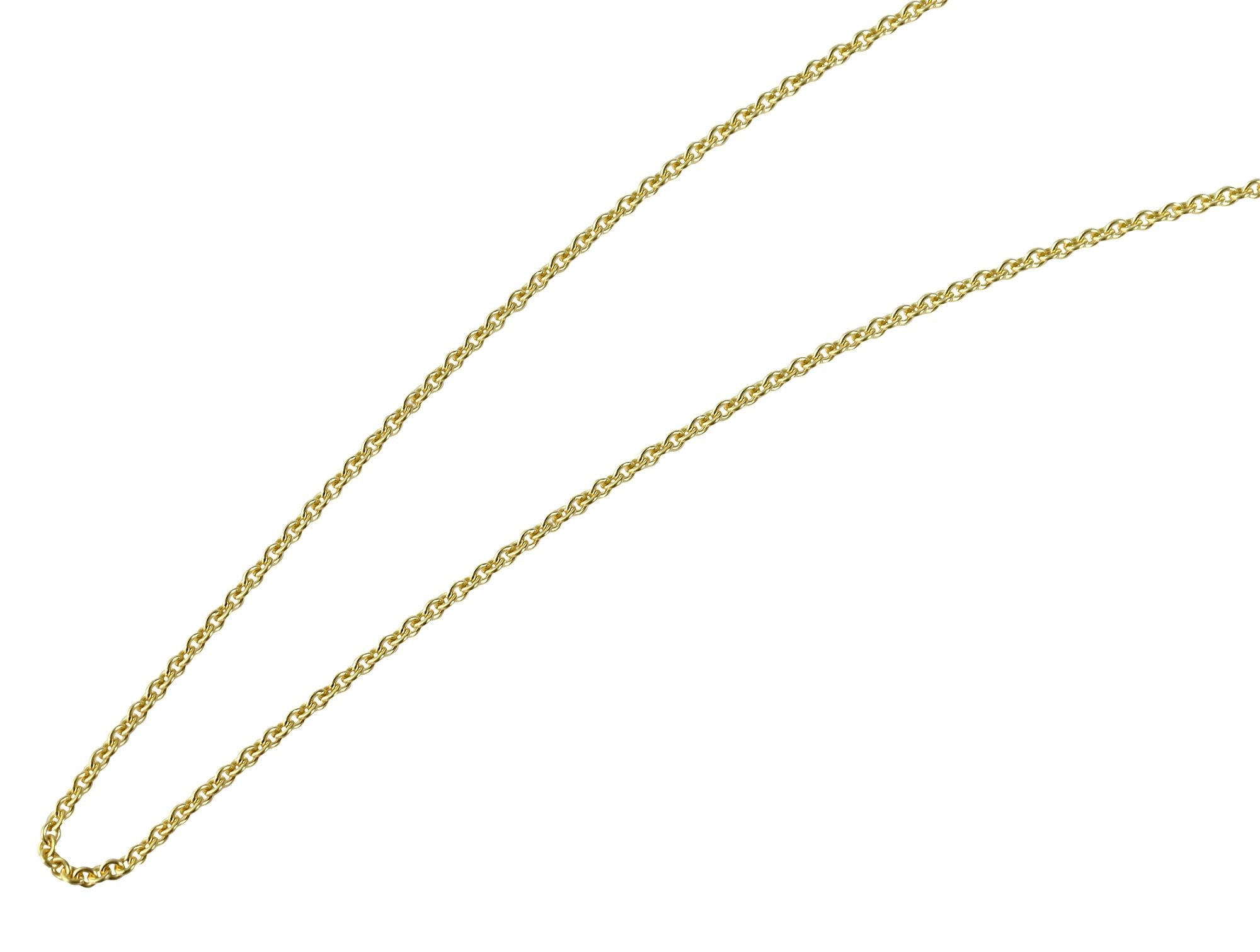 Adelia´s Gliederkette »Unisex Halskette ¿ Ankerkette aus 333 Gold 45 cm«