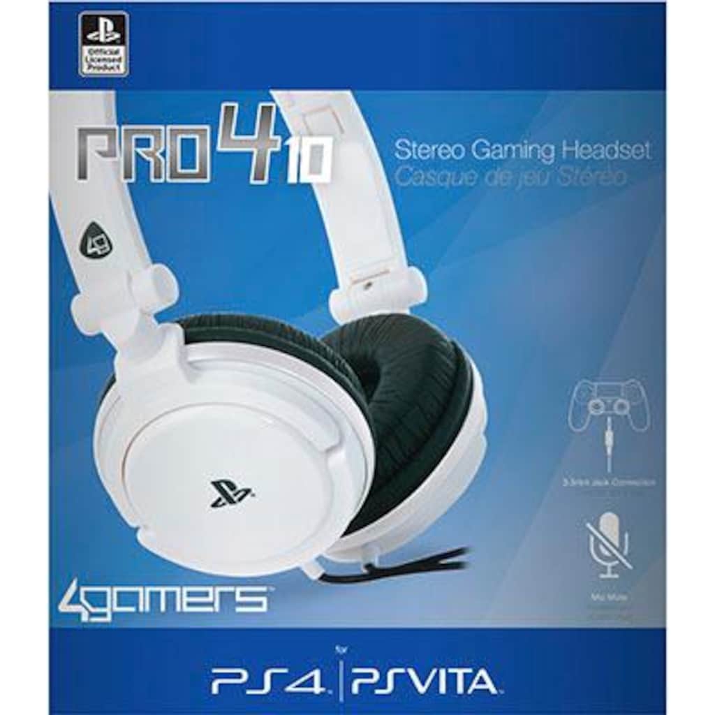 4Gamers Gaming-Headset »PS4/PSVita PRO4-10 Stereo«