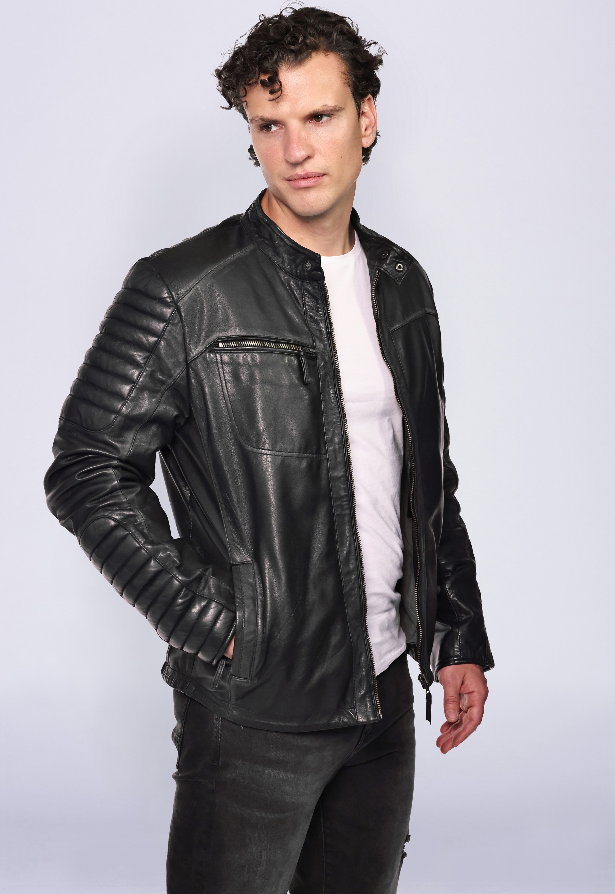 MUSTANG Lederjacke »Lederjacke Garry«