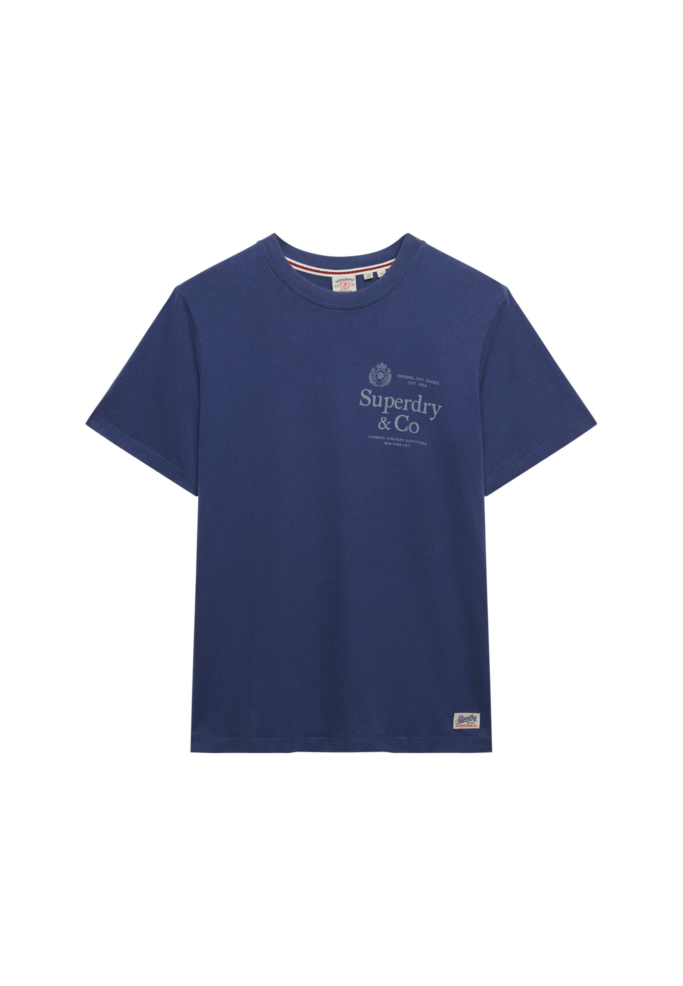 Superdry Rundhalsshirt »1954 Company Relaxed Tee« Baumwolle, relaxed fit