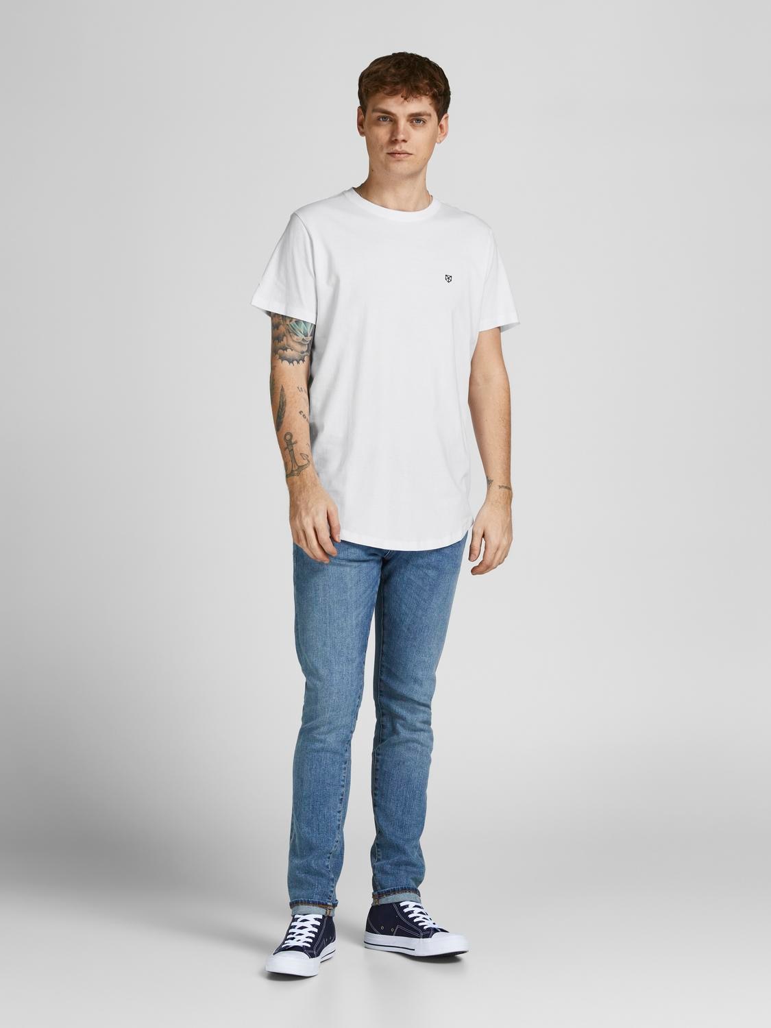 Jack & Jones T-Shirt »JPRBLABRODY TEE SS CREW NECK 5PK MP«, (Packung, 5 tlg., 5er-Pack)