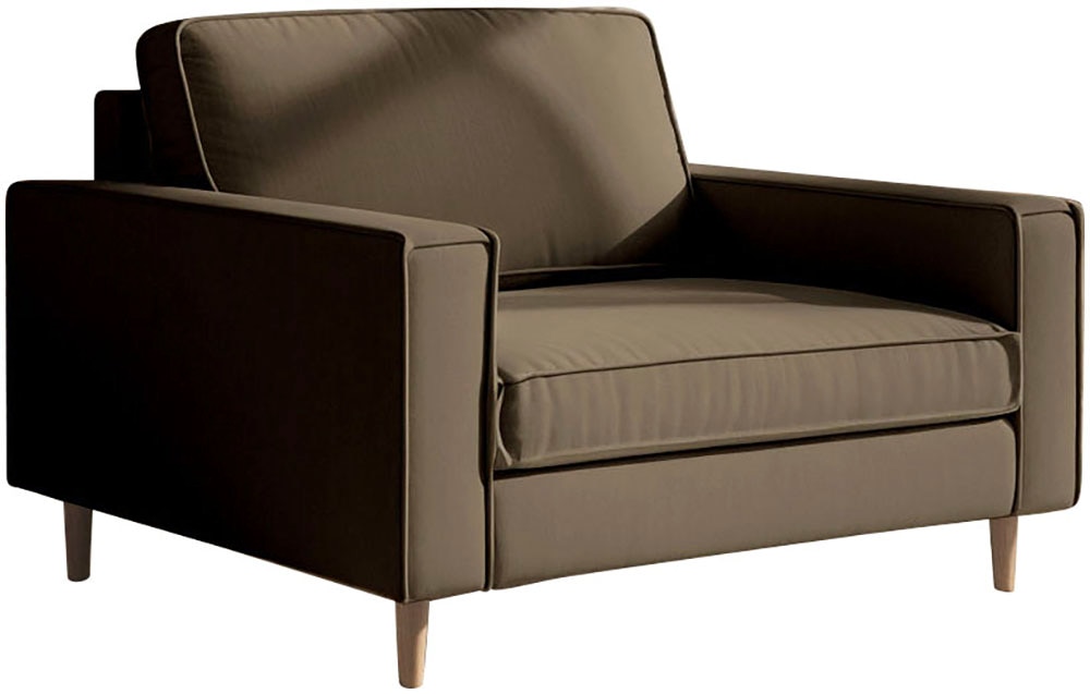 Home affaire Loveseat »Pinto Skandi 105 cm, Chenille, Struktur«