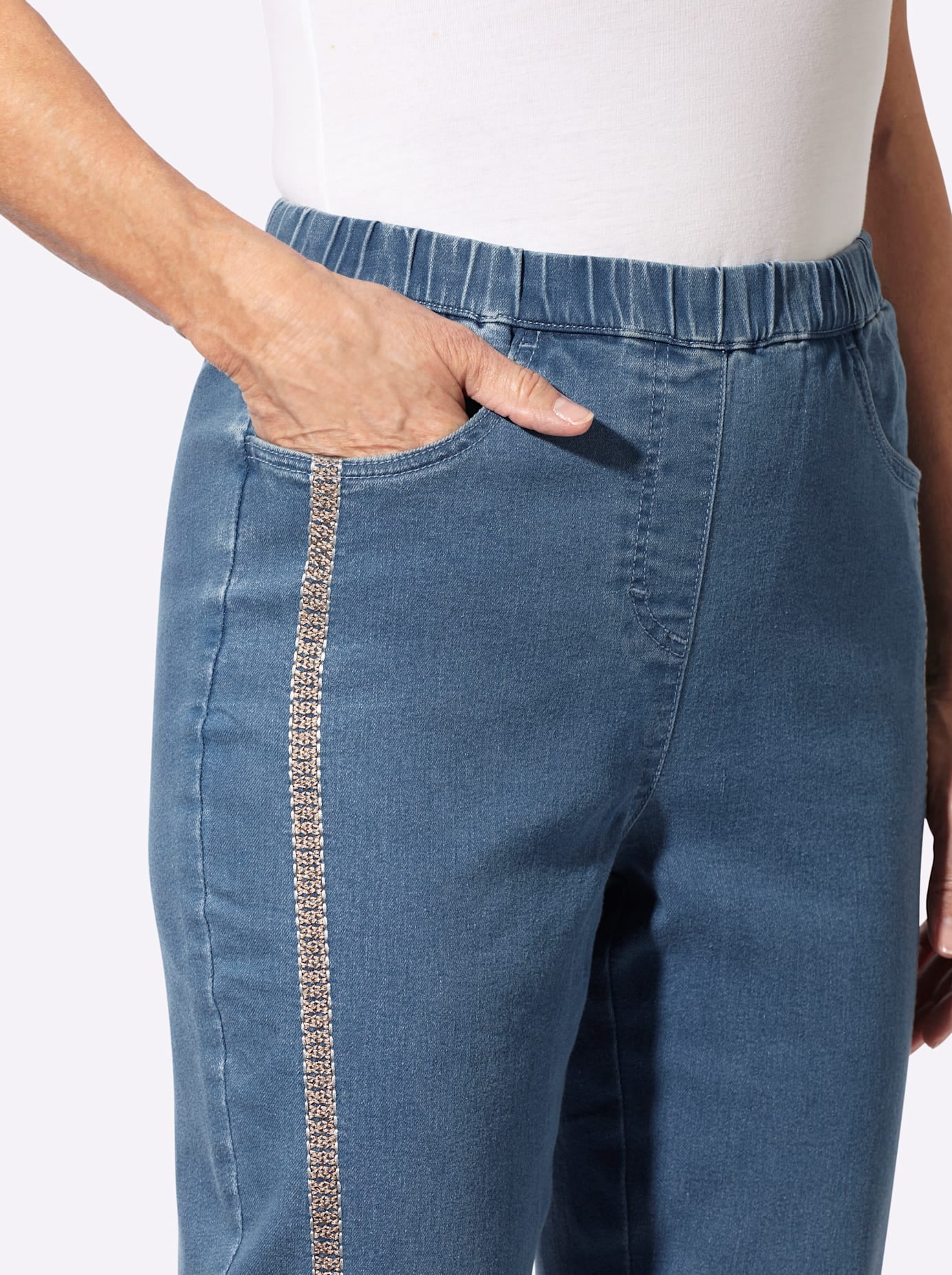 Classic Basics Schlupfjeans 1