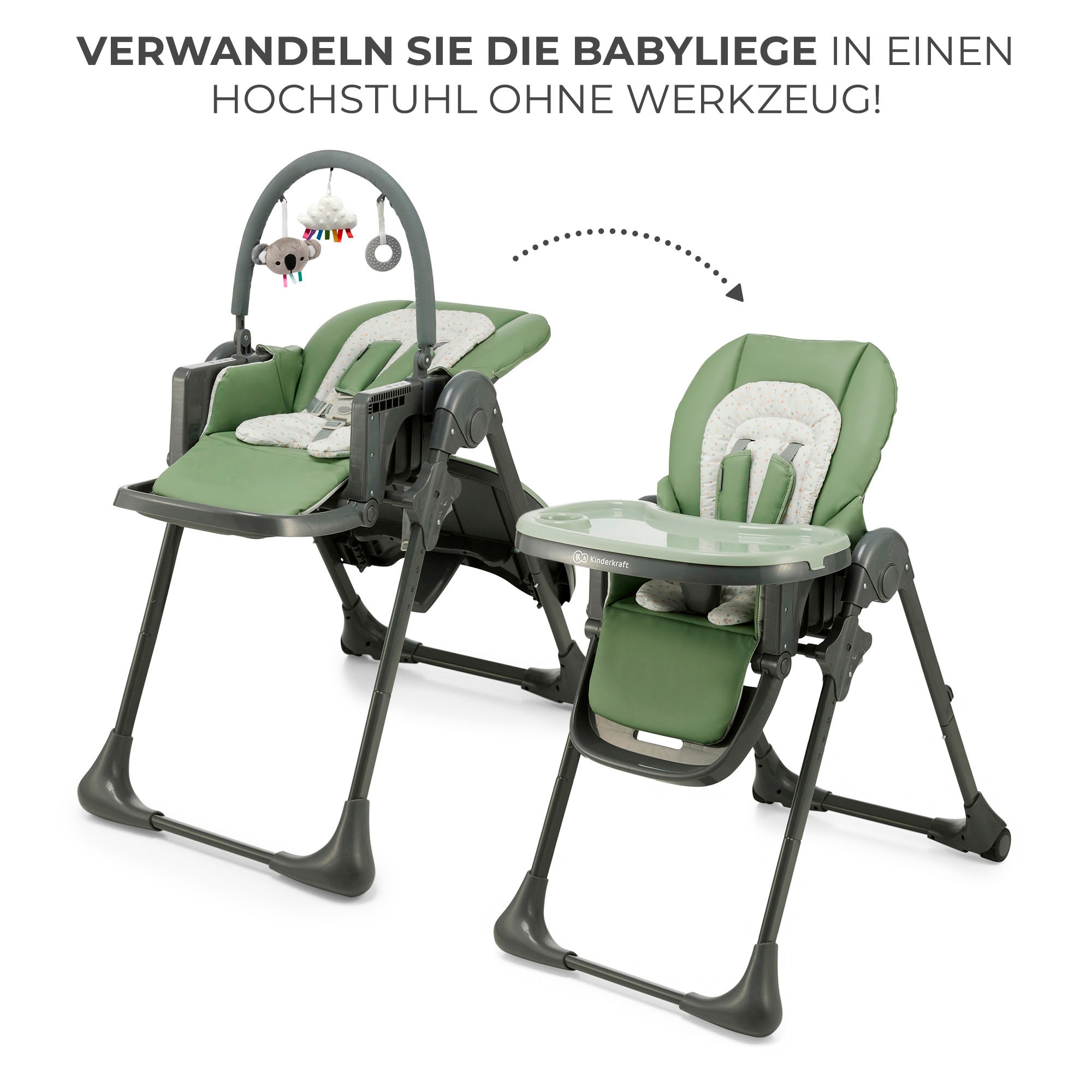 Kinderkraft Hochstuhl »TUMMIE« ()