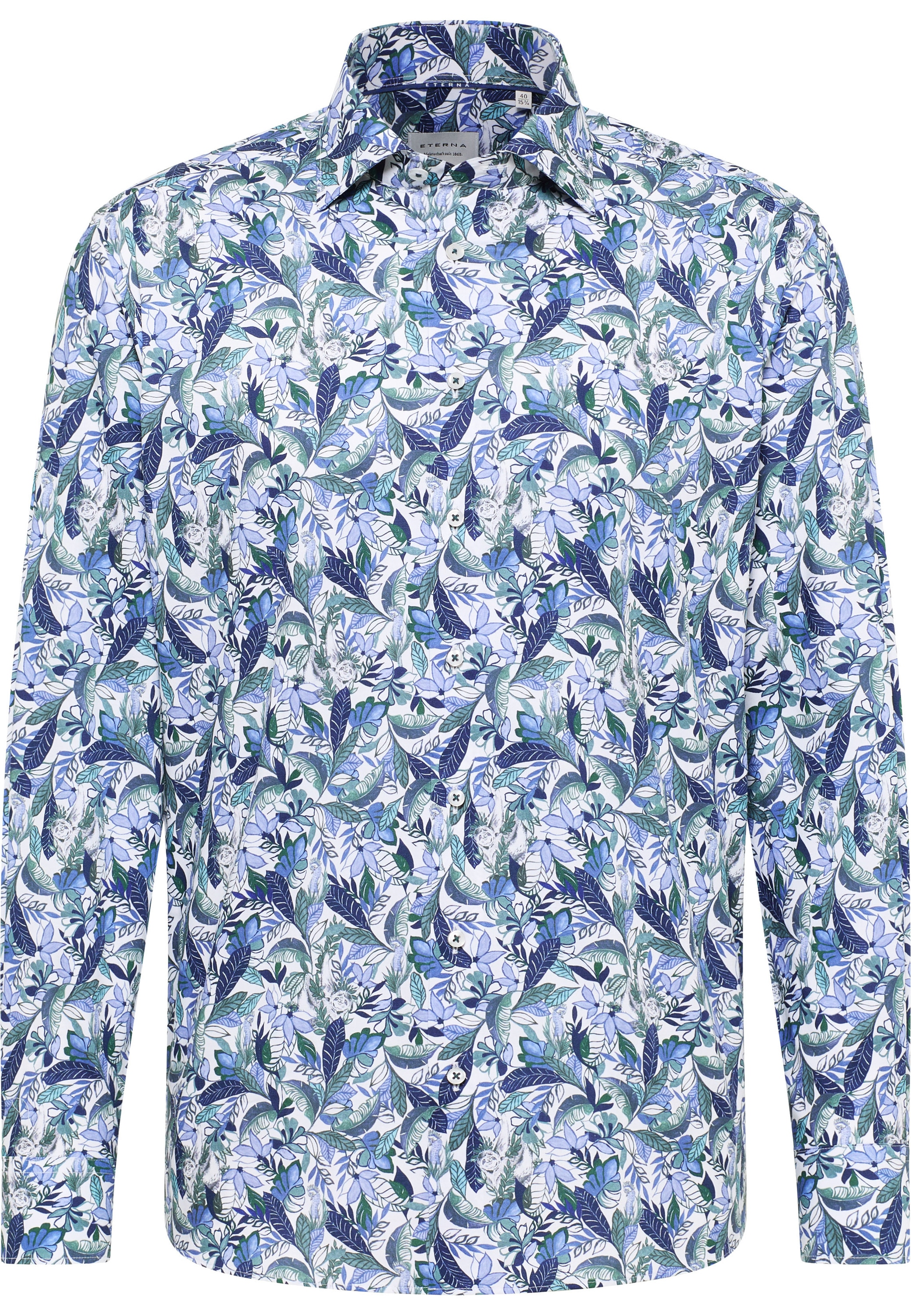 Eterna Langarmhemd »MODERN FIT«, NON IRON (bügelfrei)