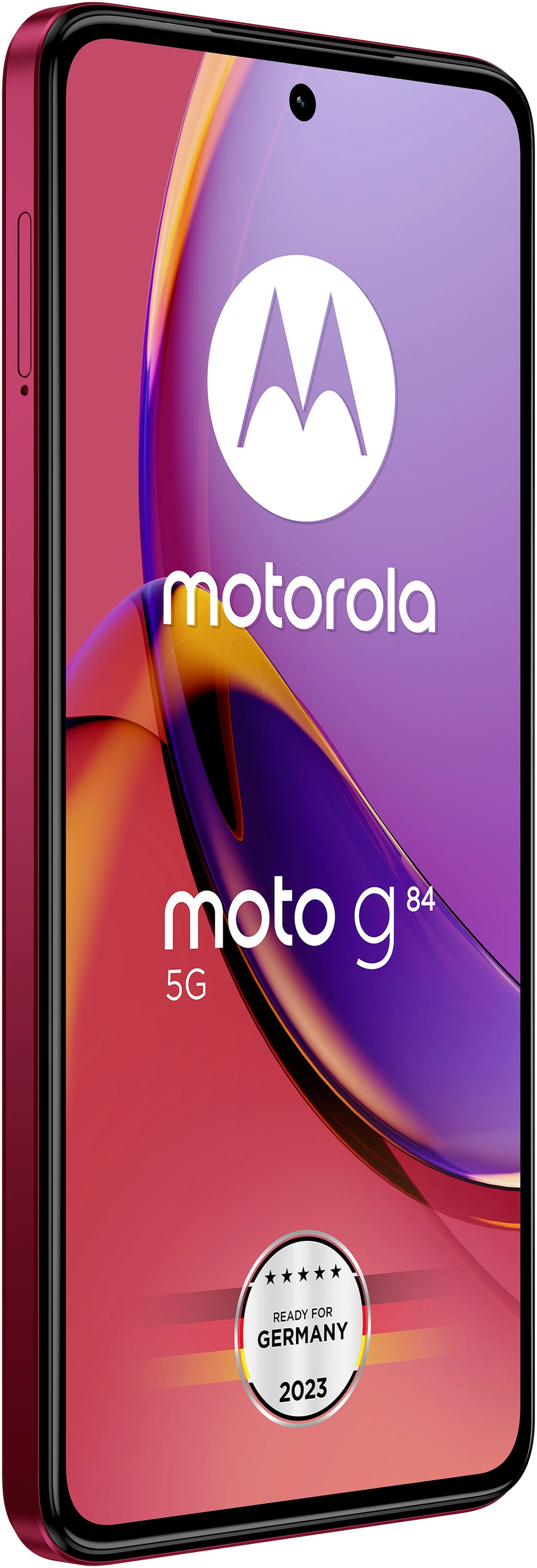 Motorola Smartphone »moto g84 5G«, Viva Magenta, 256 GB Speicherplatz