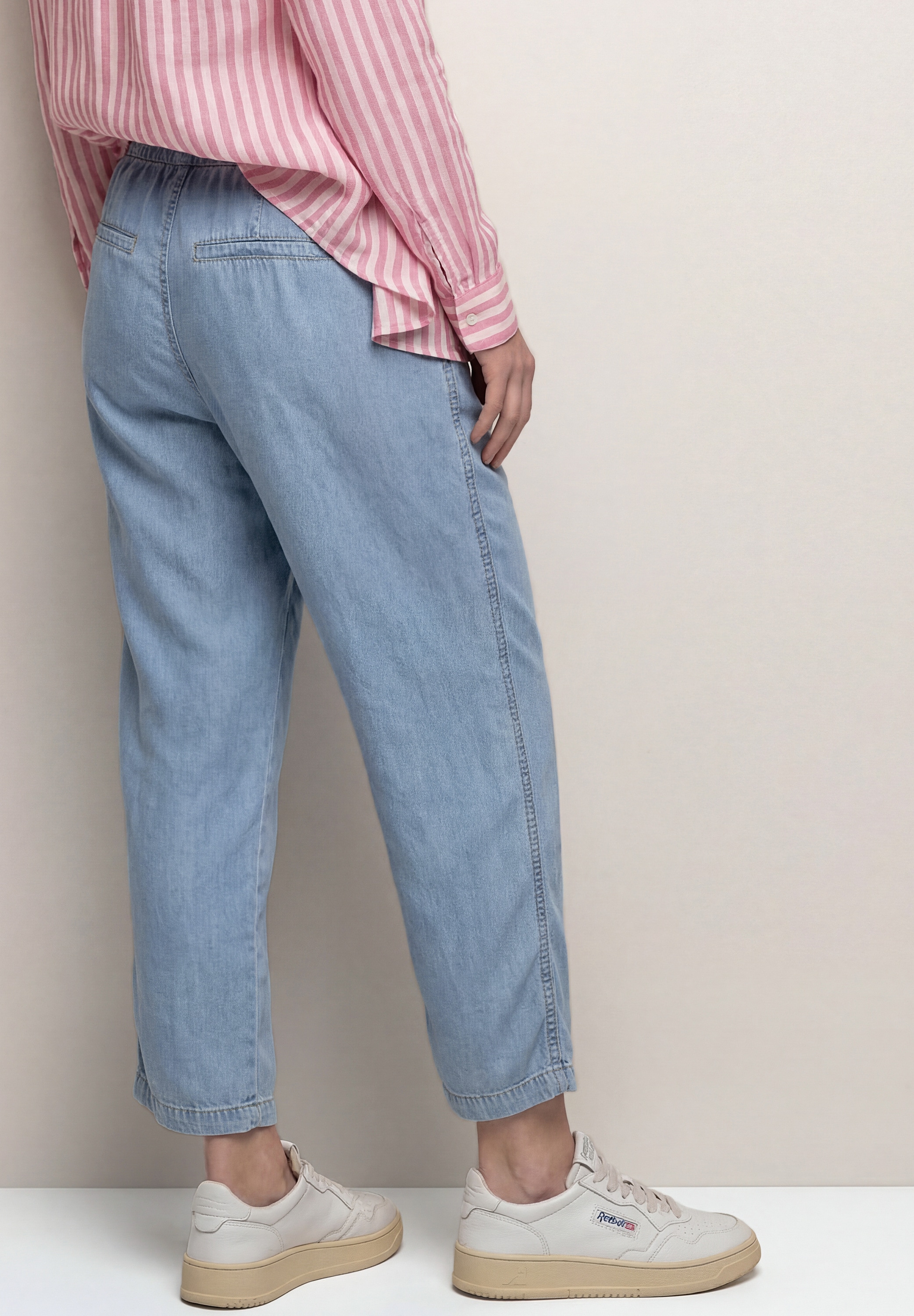 STREET ONE Stoffhose »Style Bonny«  mit elastischem Bund