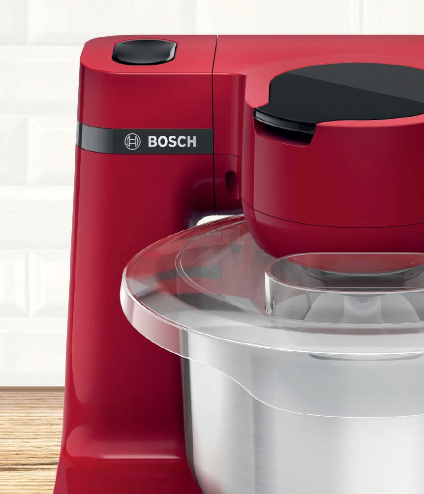 BOSCH Küchenmaschine »MUMS2ER30 MUM Serie 2«, Patisserieset, Fleischwolf, Schnitzler inkl. 3 Scheiben, Mixer-Aufsatz