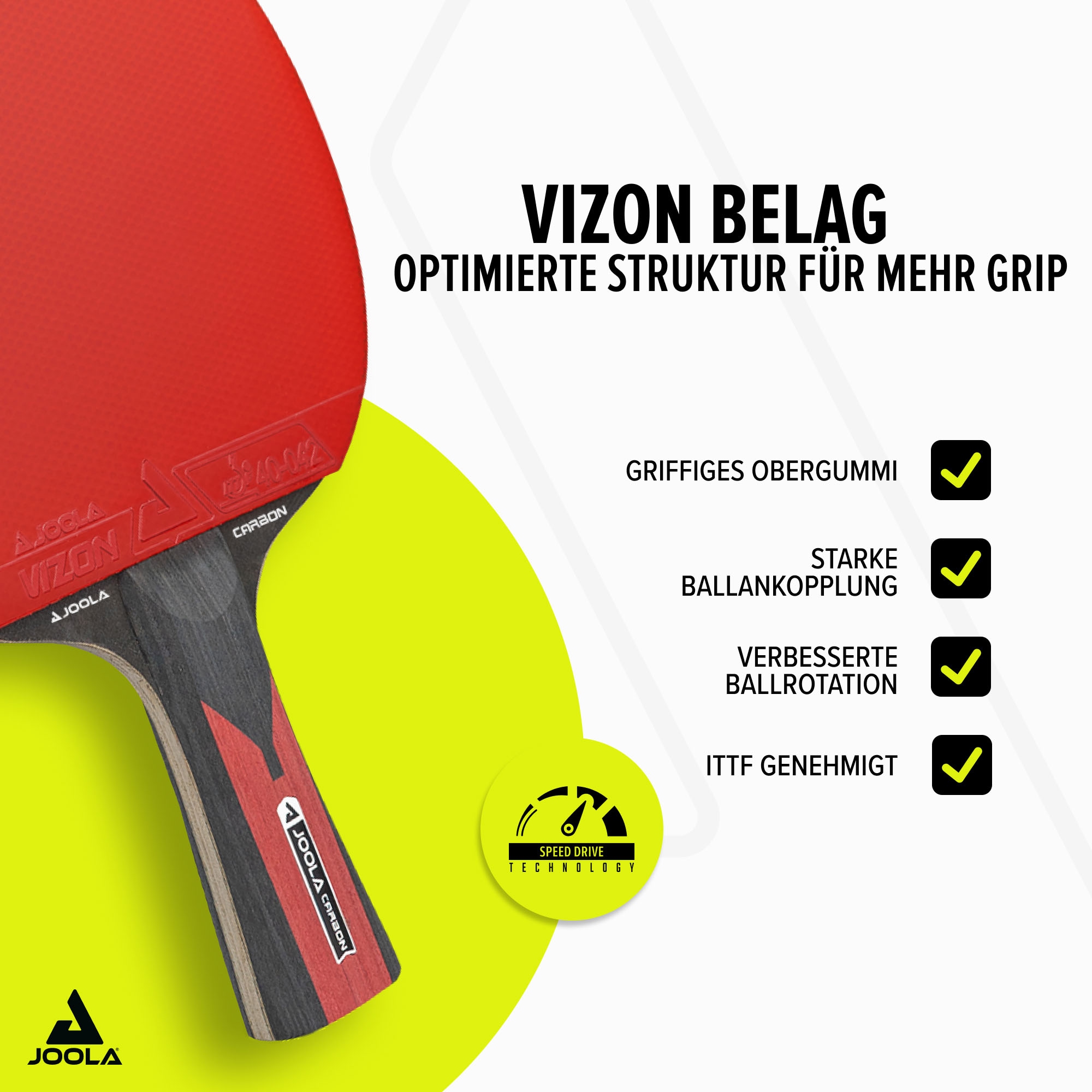 Joola Tischtennisschläger »TT-BAT Carbon Speed«