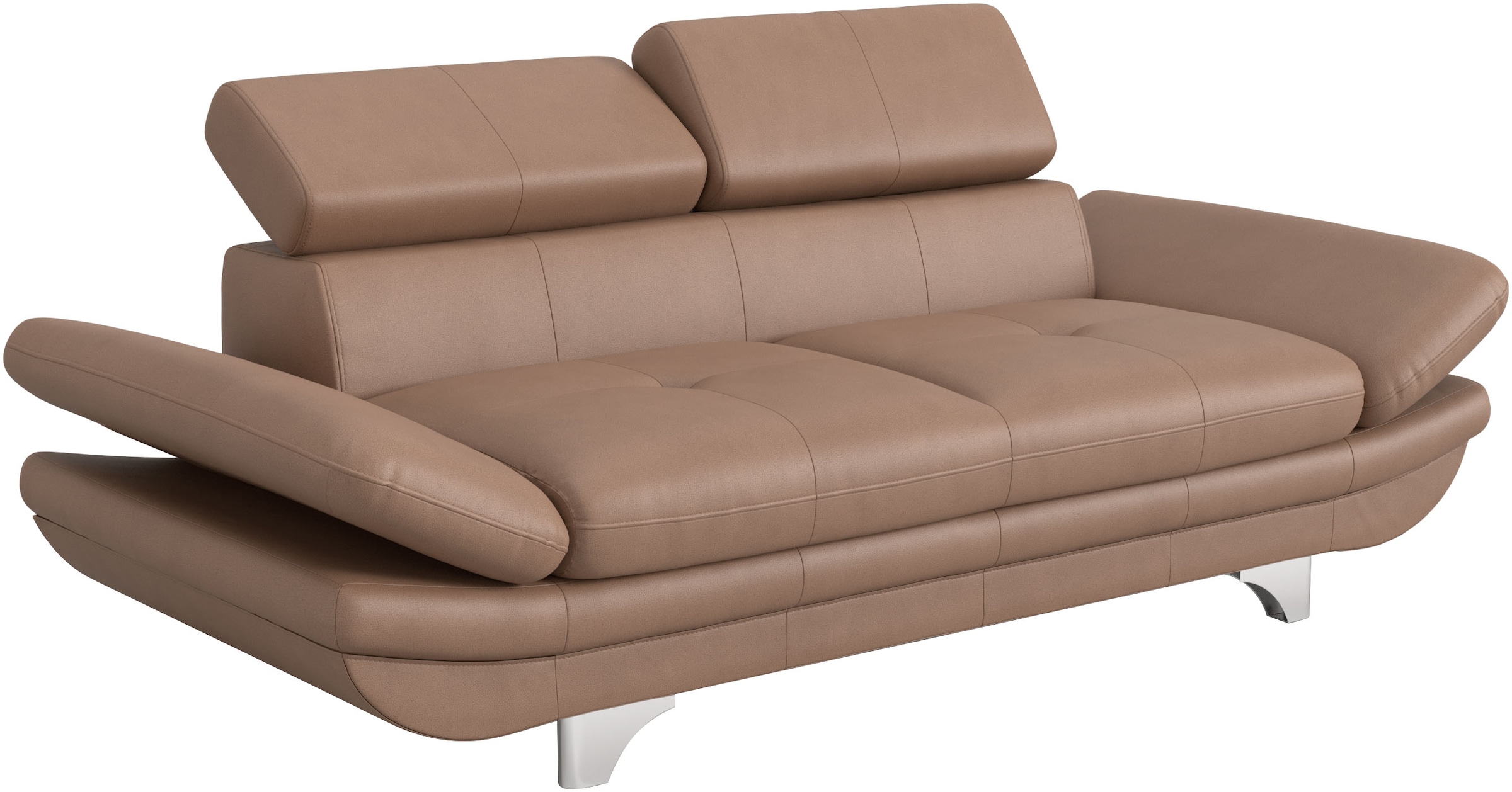 COTTA 2-Sitzer »Enterprise« Big-Sofa, mit Armteilverstellung & Kopfteilverstellung