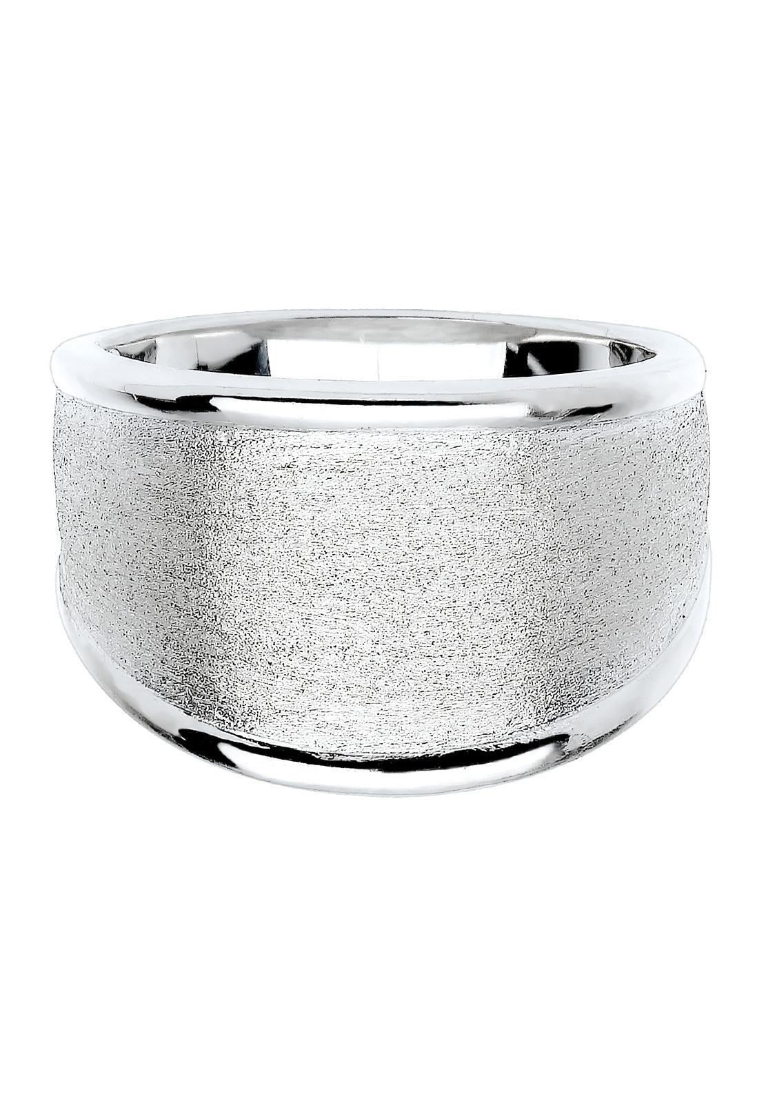 Elli Silberring »Ring Basic Matt Trend Silber 925 Sterling Silber«