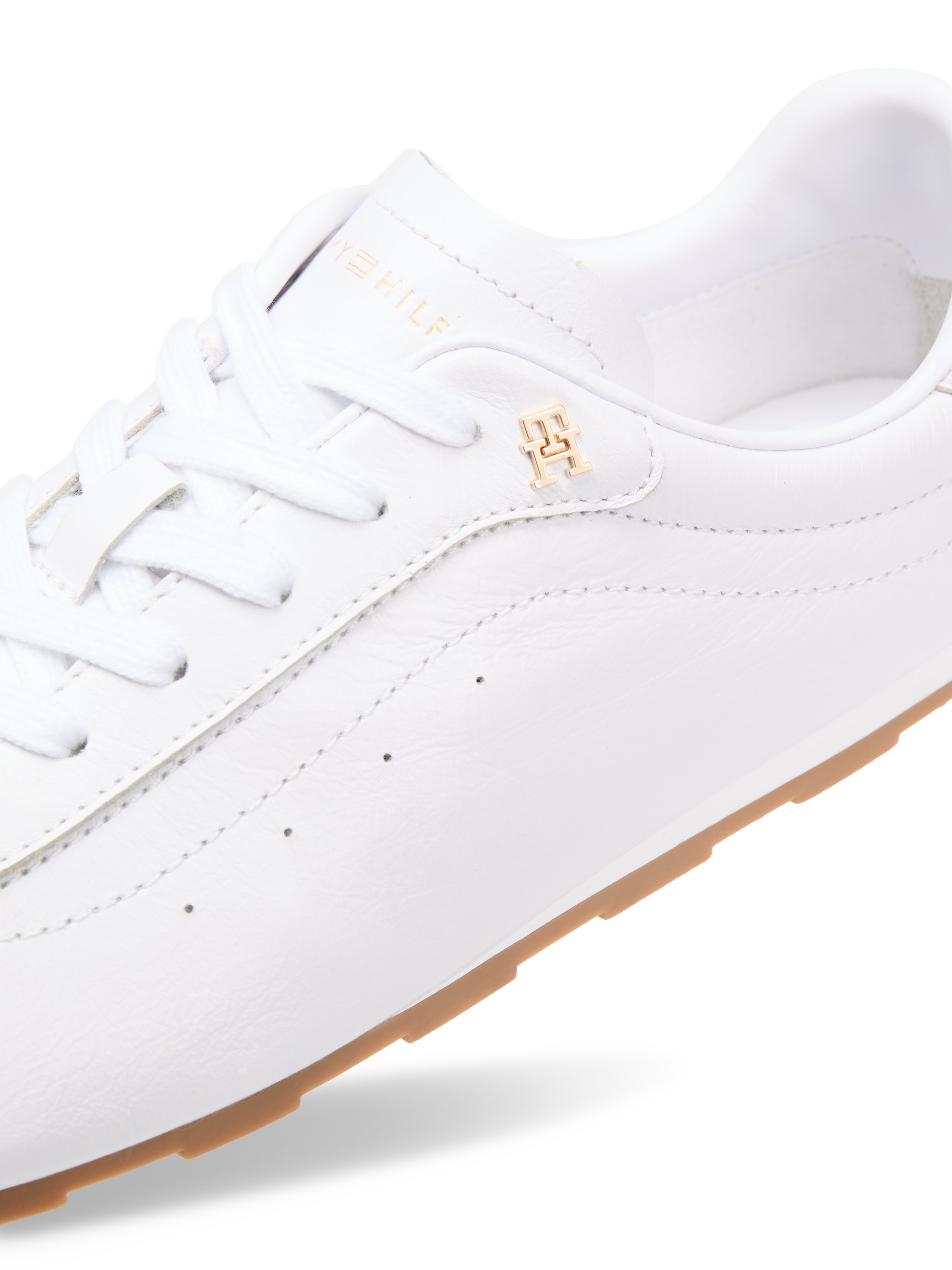 Tommy Hilfiger Sneaker »TH LOW PROFILE RUNNER«  , Freizeitschuh, Halbschuh, Schnürer im Golfer-Look