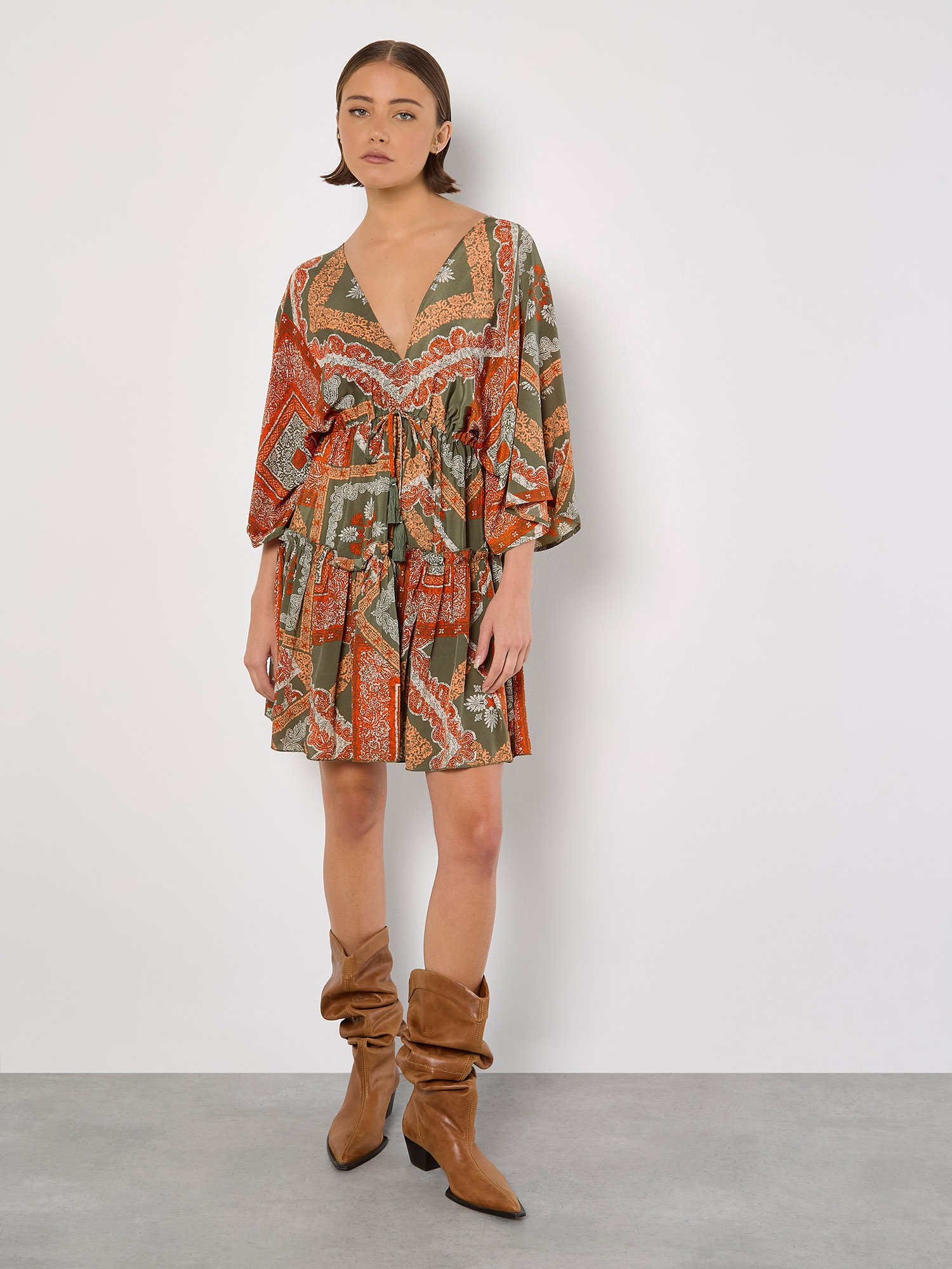 Apricot Minikleid »Minikleid« mit Tassel