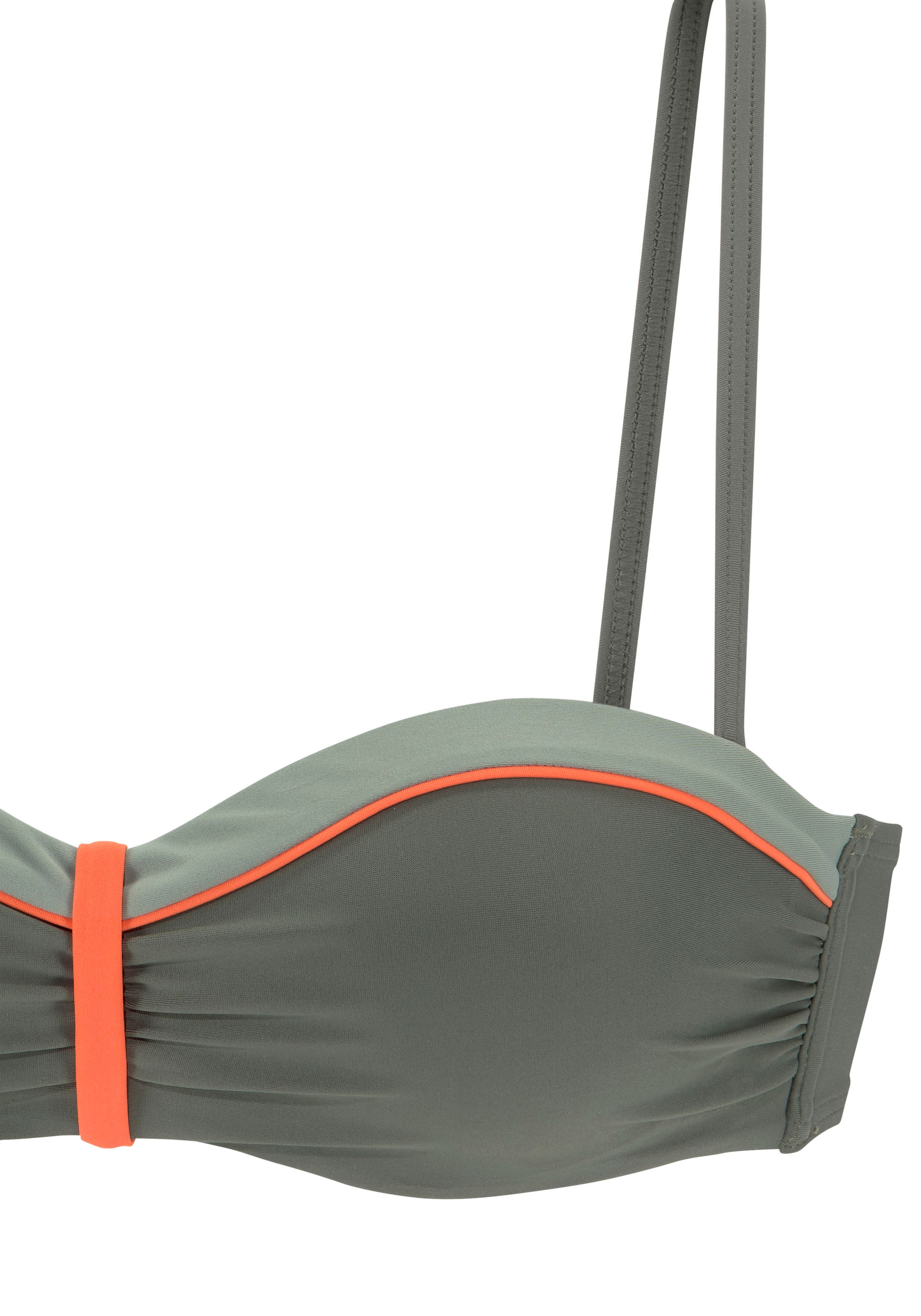 LASCANA Bügel-Bandeau-Bikini-Top »Yuna« mit 4 Tragevarianten