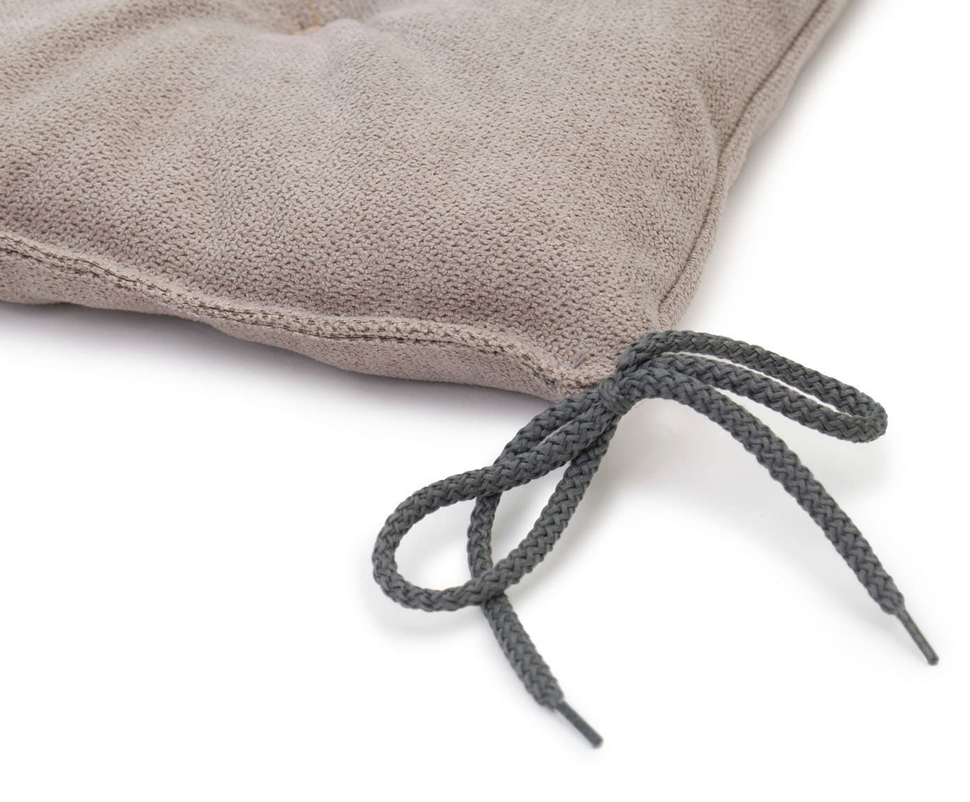 Gözze Sitzauflage »Darco Uni« 1 Stück, Maße: 40 x 40 x 4 cm, mit Füllung, mit Bindebändern