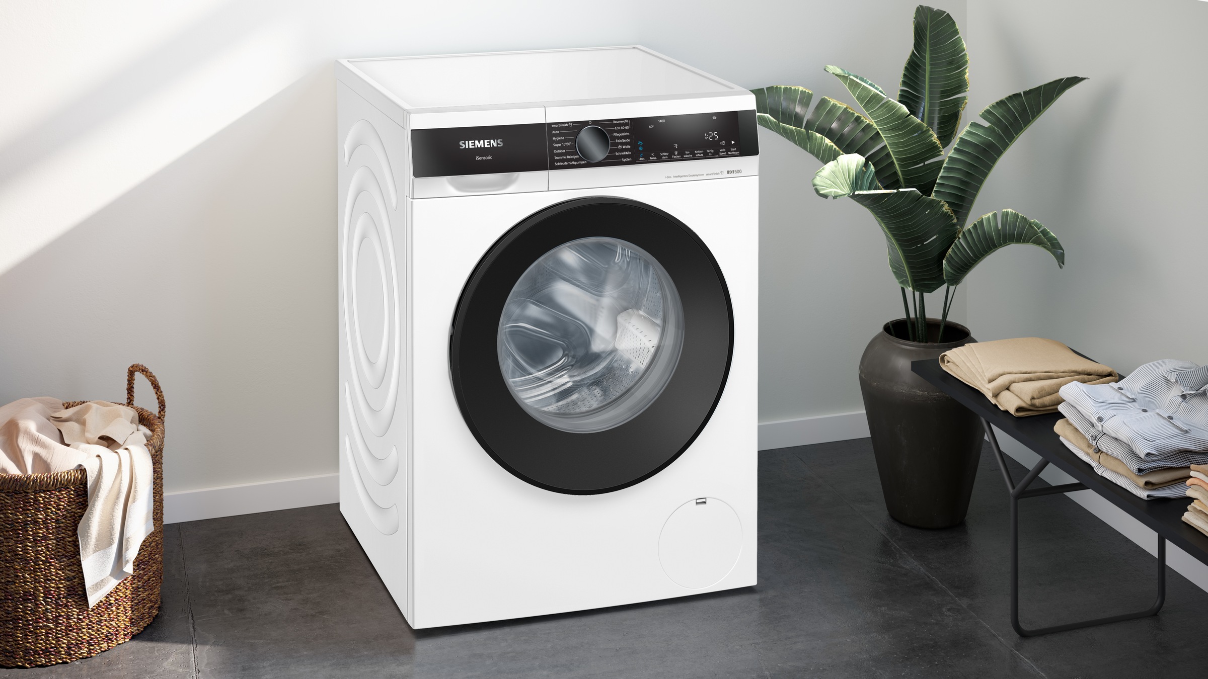 SIEMENS Waschmaschine iQ500 »WG44G2F22«, 9 kg, 1400 U/min