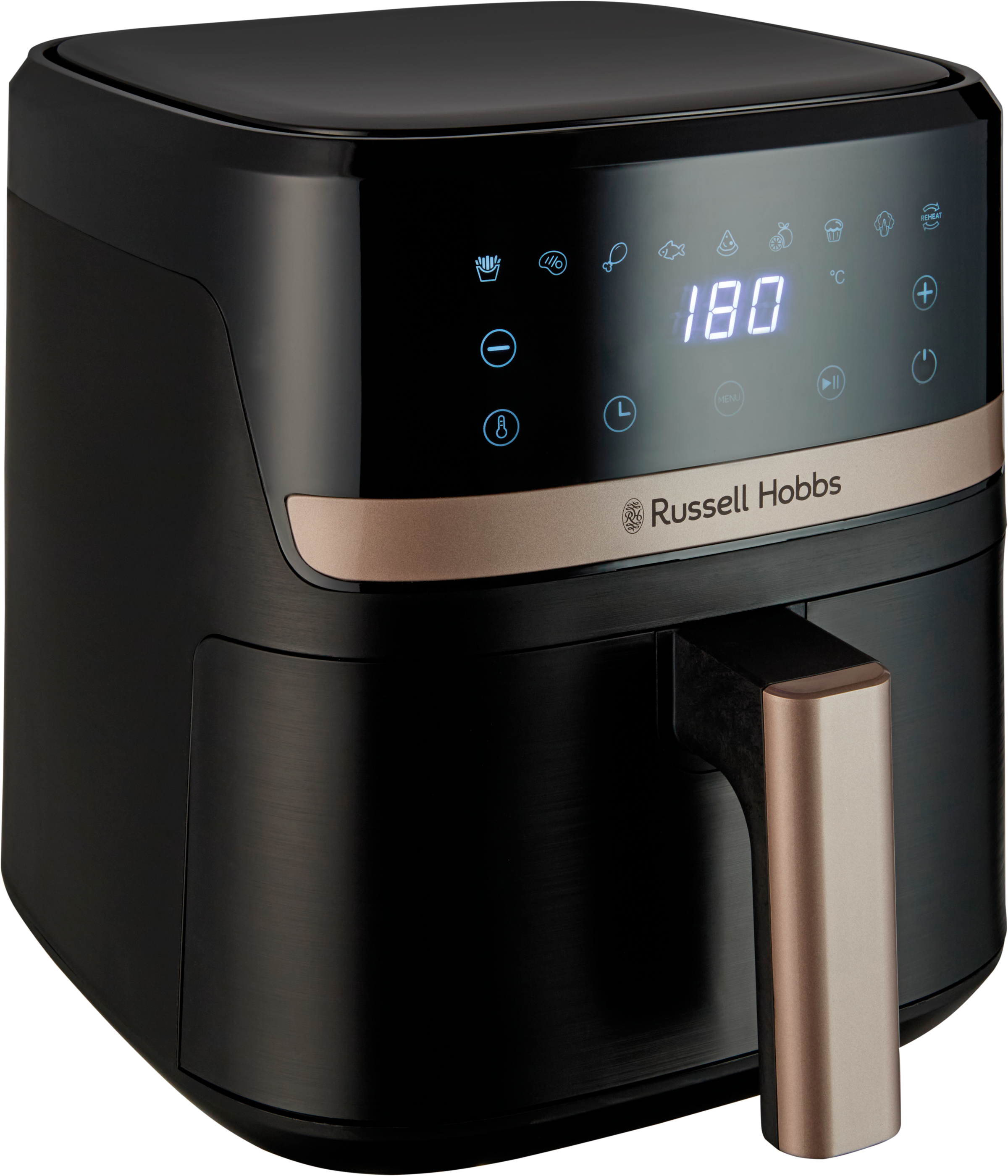 RUSSELL HOBBS Heißluftfritteuse »27610-56 SatisFry, 4,3 L«, 1300 W, Fassungsvermögen 4,3 l, Airfryer–wenig oder kein Öl erforderlich, 9 Programme