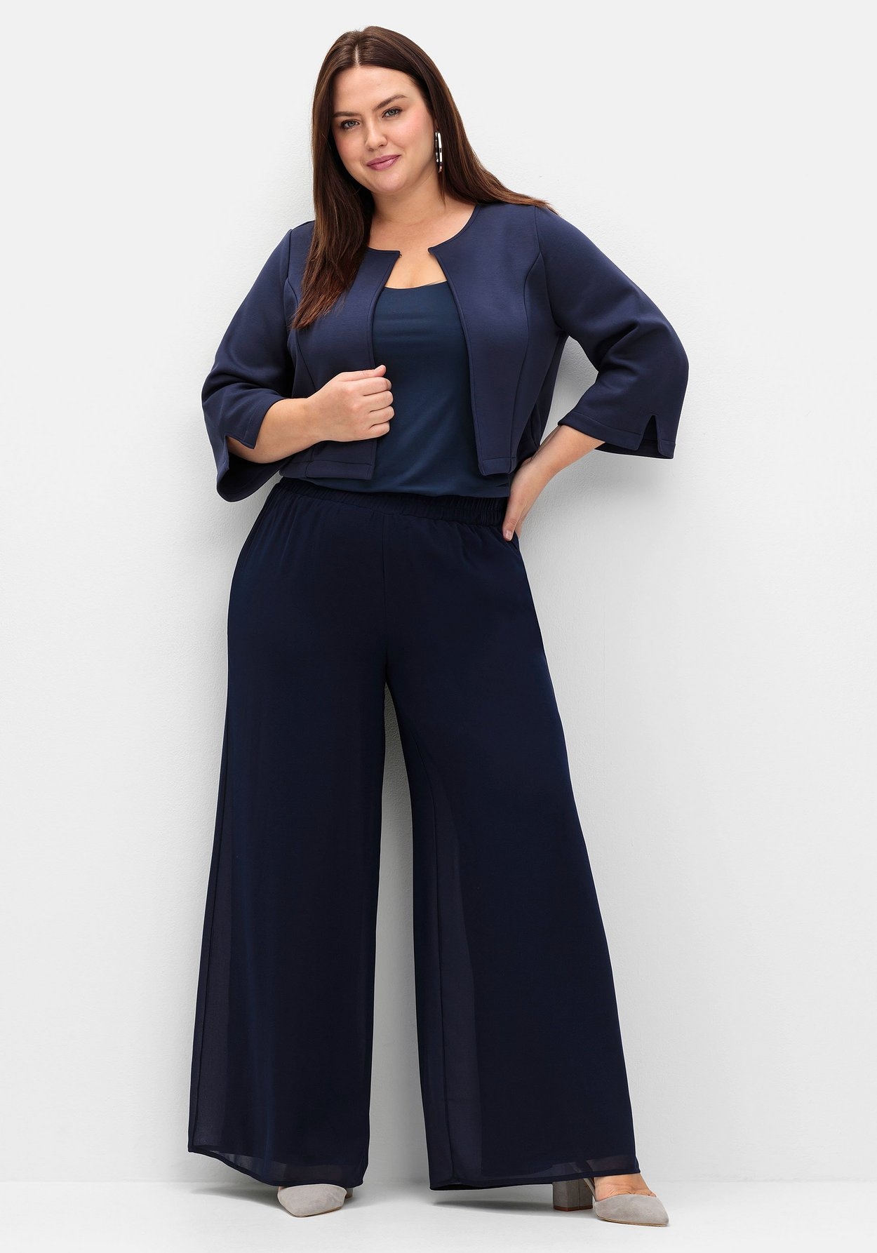 Sheego Bolero »Bolero in offener, kurzer Form«