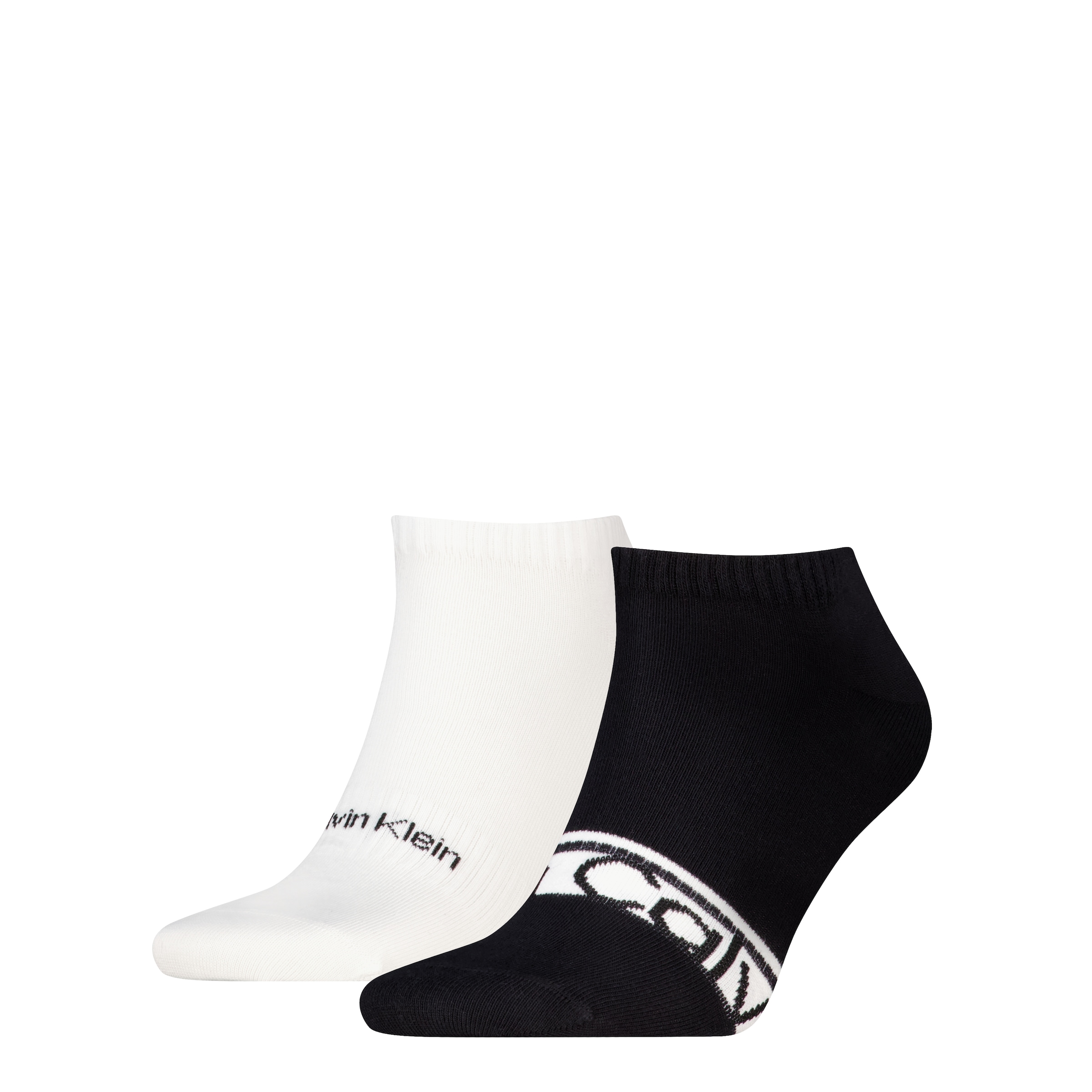 Calvin Klein Sneakersocken »CK MEN SNEAKER 2P LOGO STRIPE« 2 Paar,  mit Logoschriftzug, Cotton-Mix