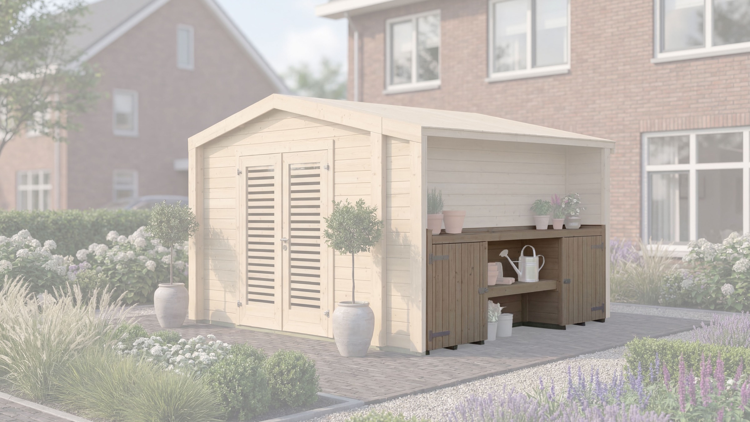 weka »optionale Erweiterung für Gartenhaus Killarney« verschiedene Farben und Größen