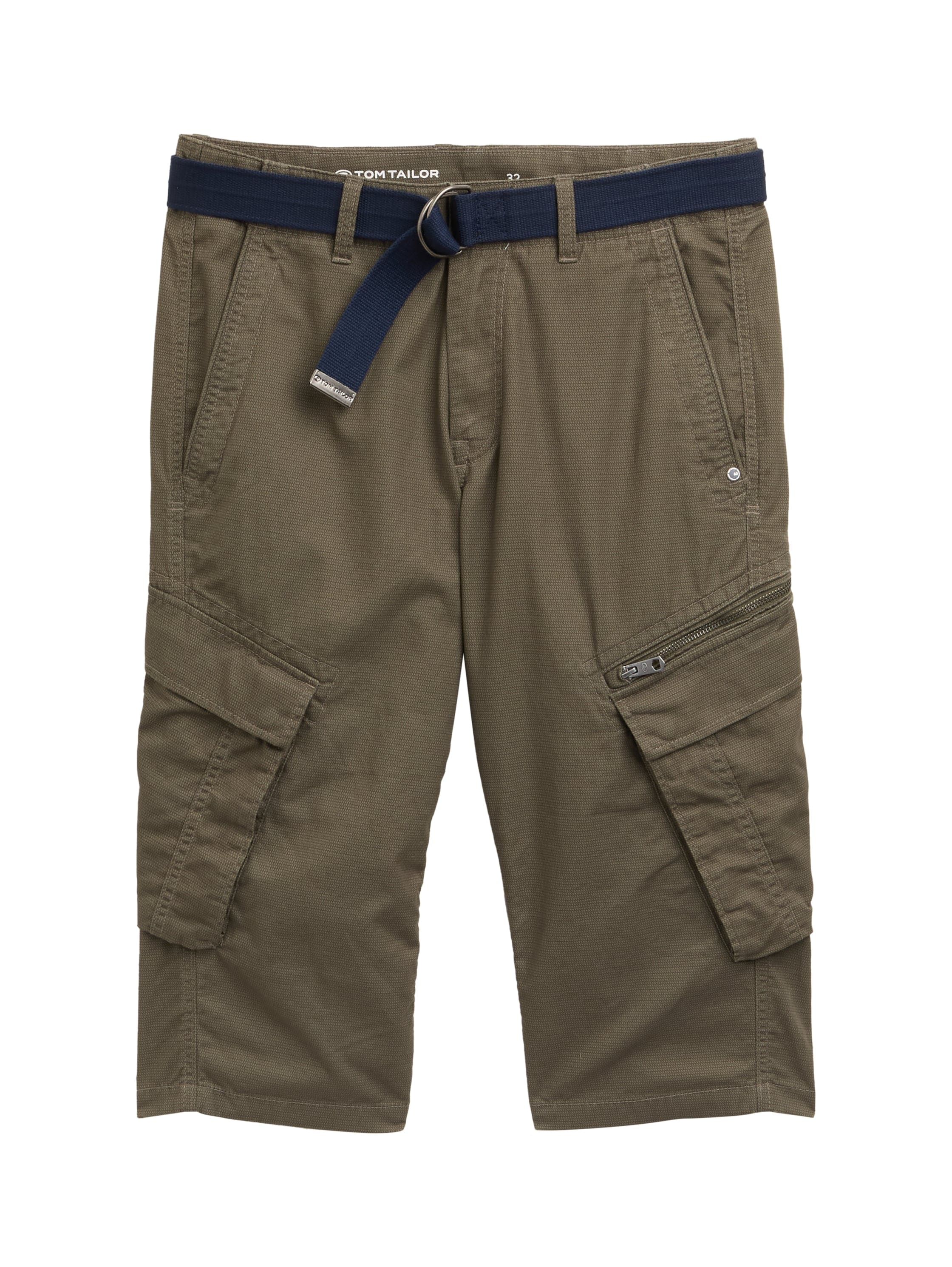 TOM TAILOR Cargoshorts, (Set, 2 tlg.), mit Gürtel