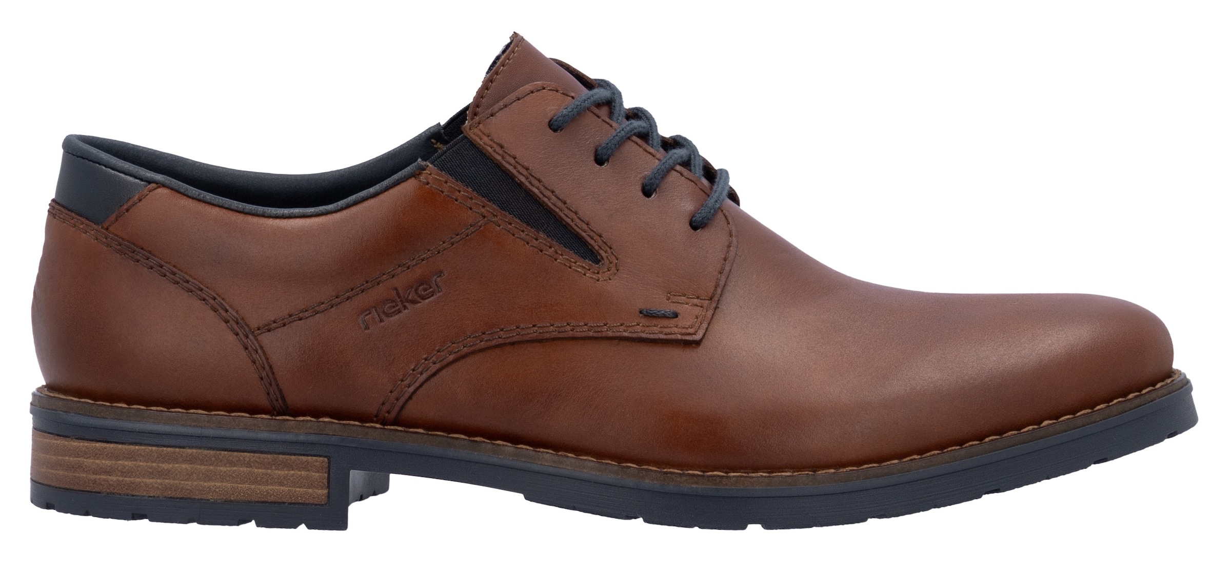 Rieker Schnürschuh, mit Stretch, Freizeitschuh, Halbschuh, Schnürschuh
