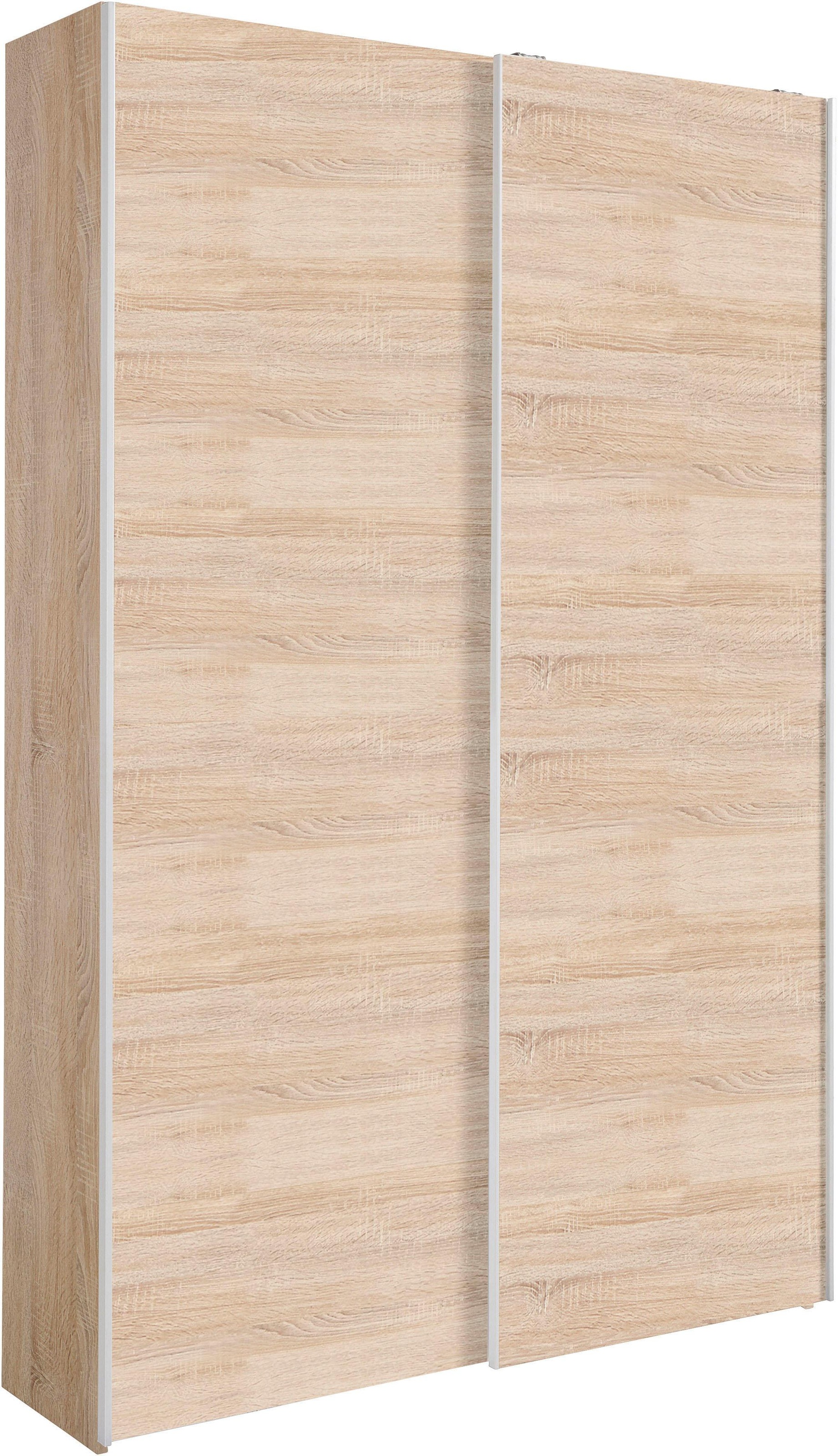 Schwebetürenschrank, platzsparend durch geringe Tiefe