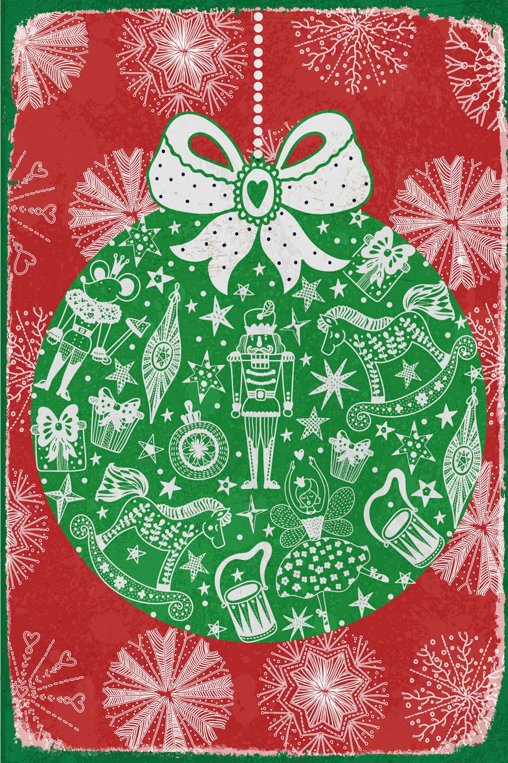 queence Metallbild »Christmas Ornament« Weihnachten | Weihnachtsbaumkugel 1 Stk. tlg. Stahlschilder