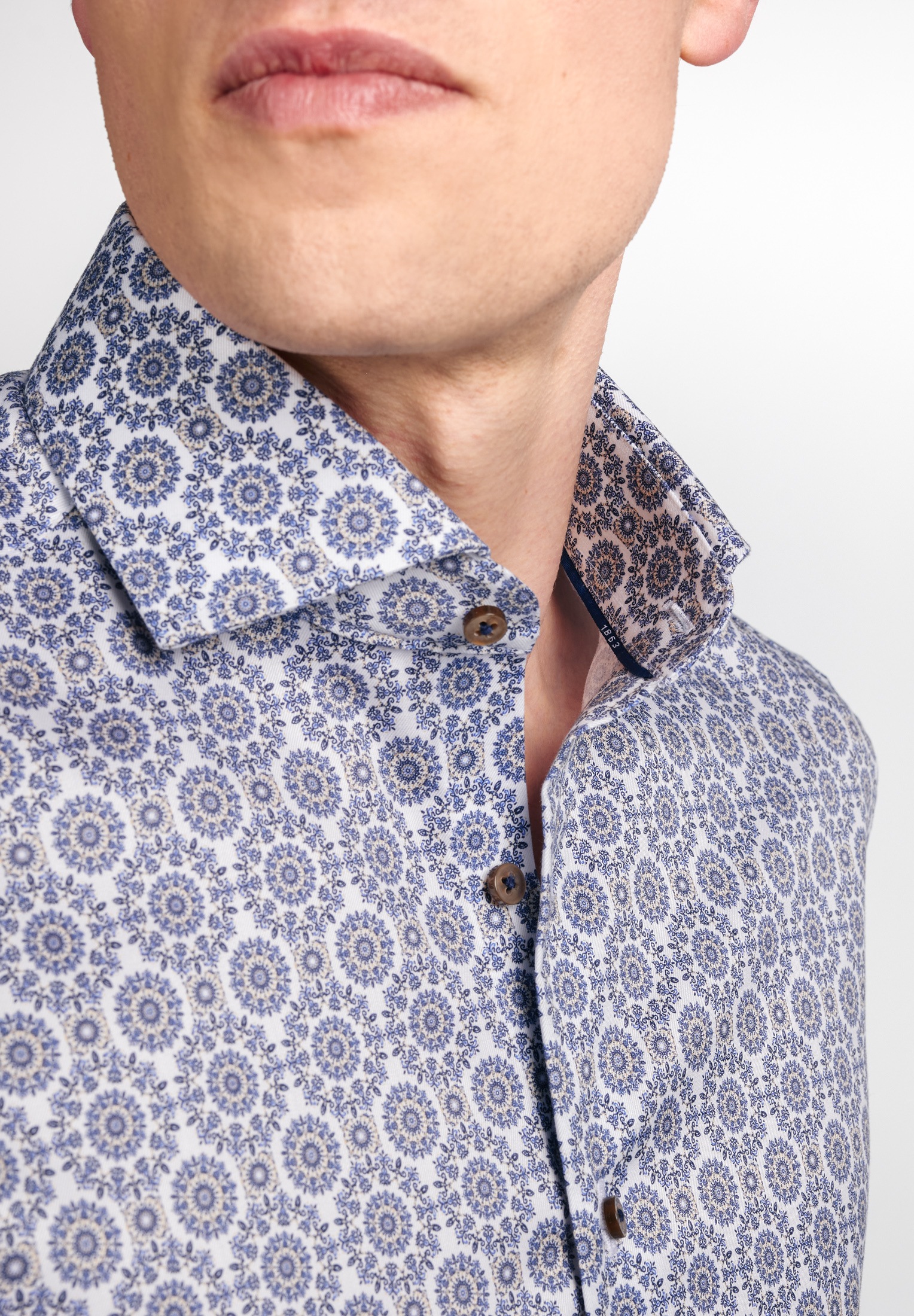 Eterna Langarmhemd »SLIM FIT« NON IRON (bügelfrei)