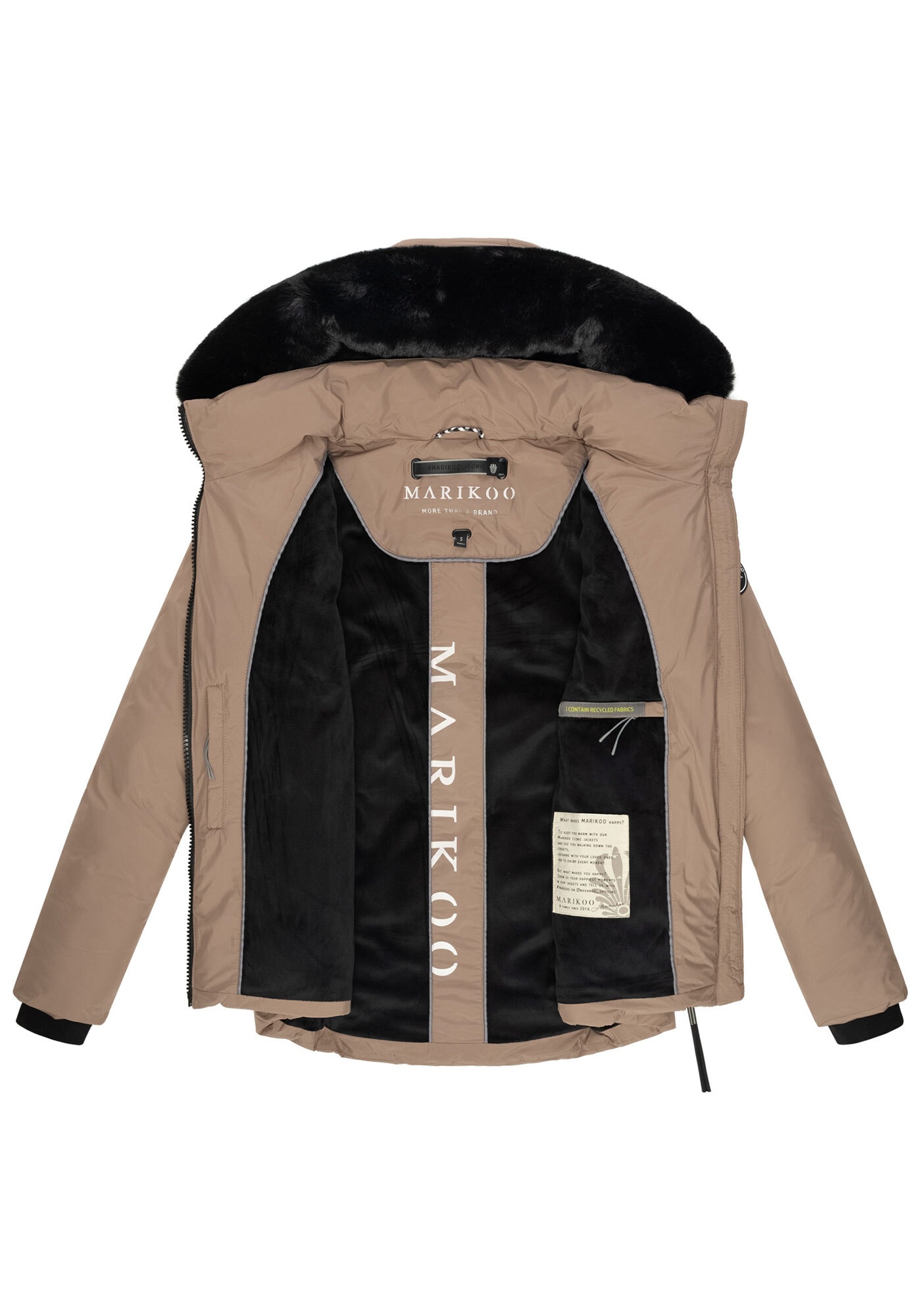Marikoo Winterjacke »Marikoo Morinaa Damen Winterjacke N005«