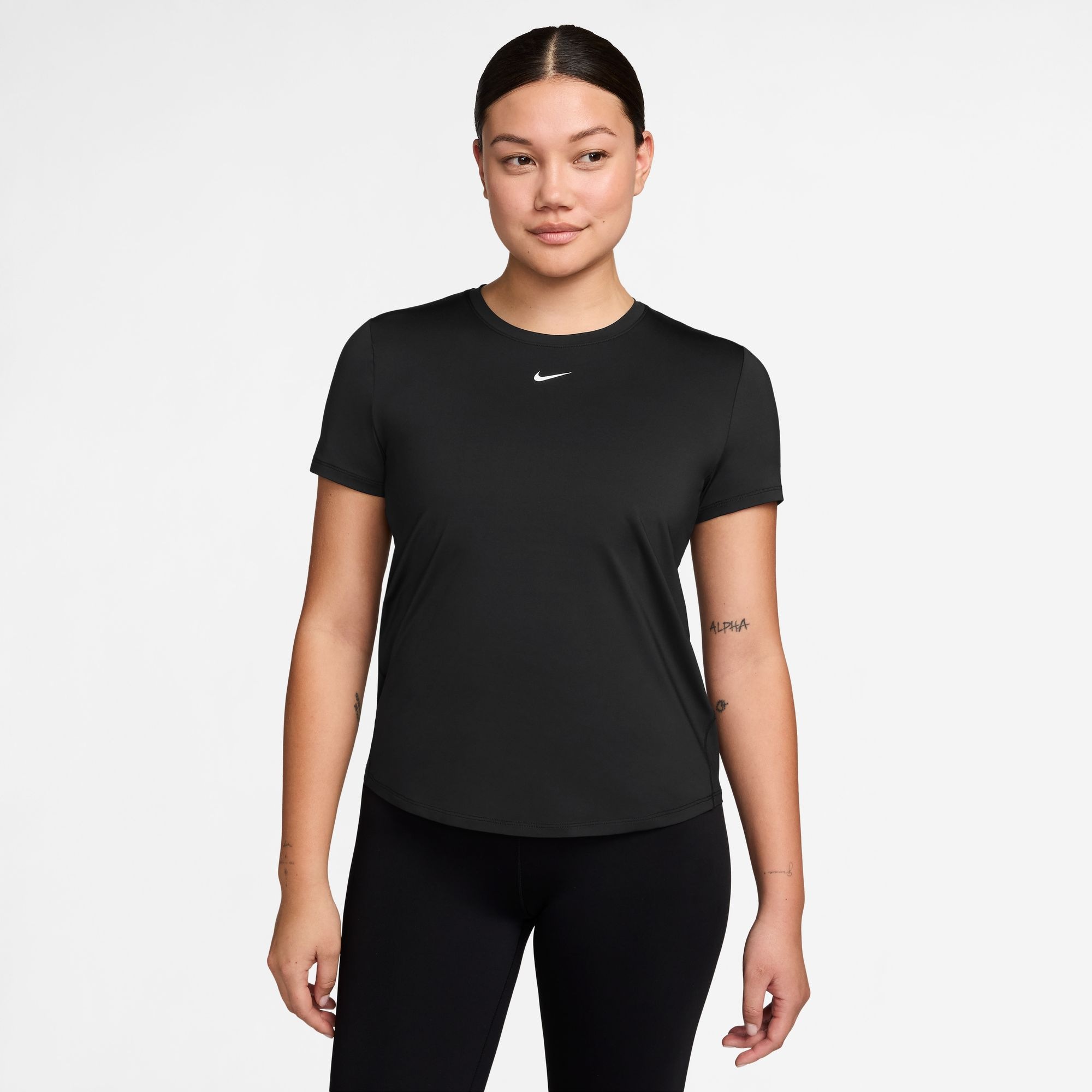 Nike T-Shirt »W NK ONE CLASSIC DF SS TOP« Kurzarm, mit Rundhalsausschnitt, aus Jersey-Material, normale Länge