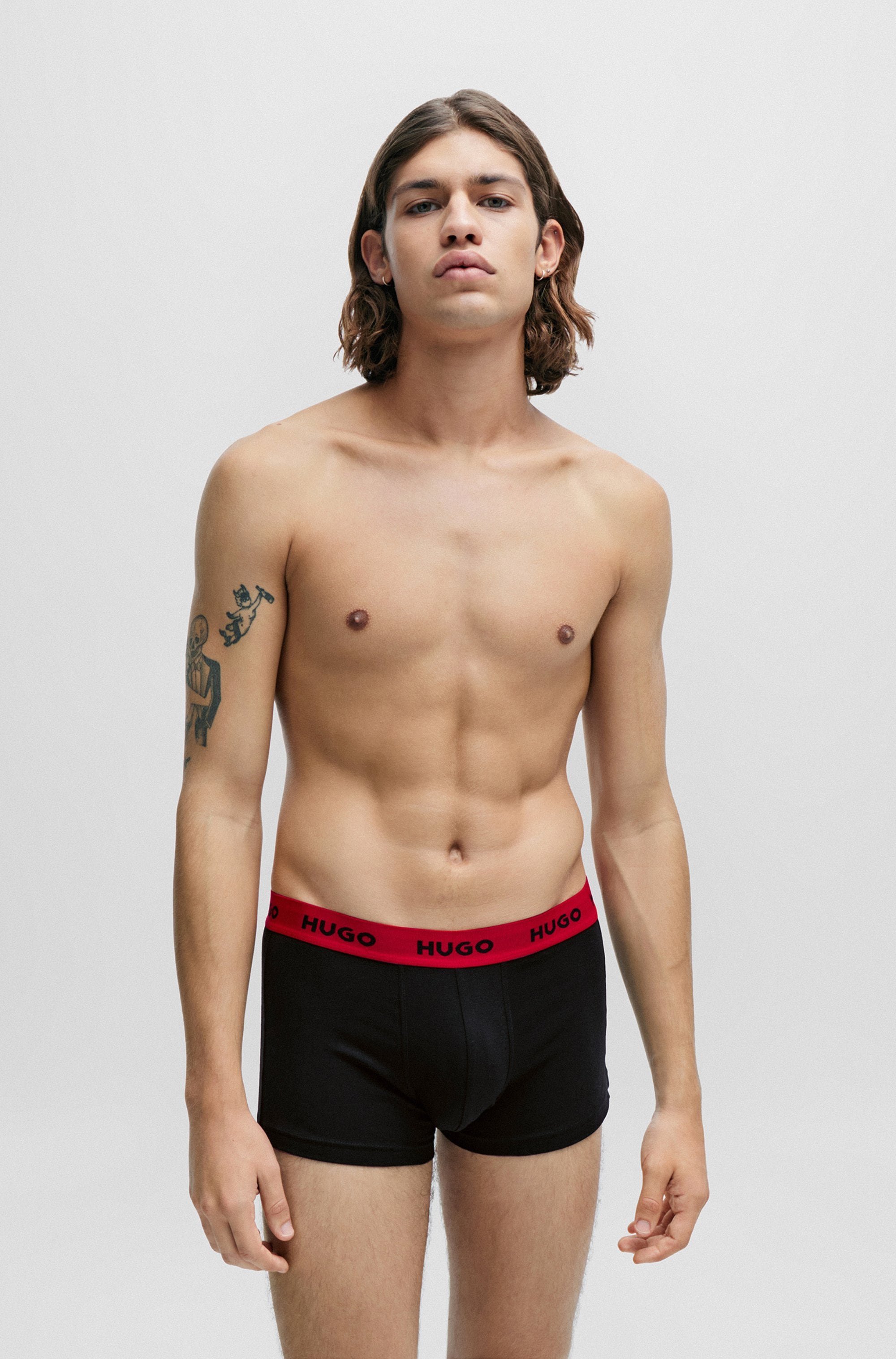 HUGO Underwear Trunk »TRUNK TRIPLET PACK«, (Packung, 3er Pack)