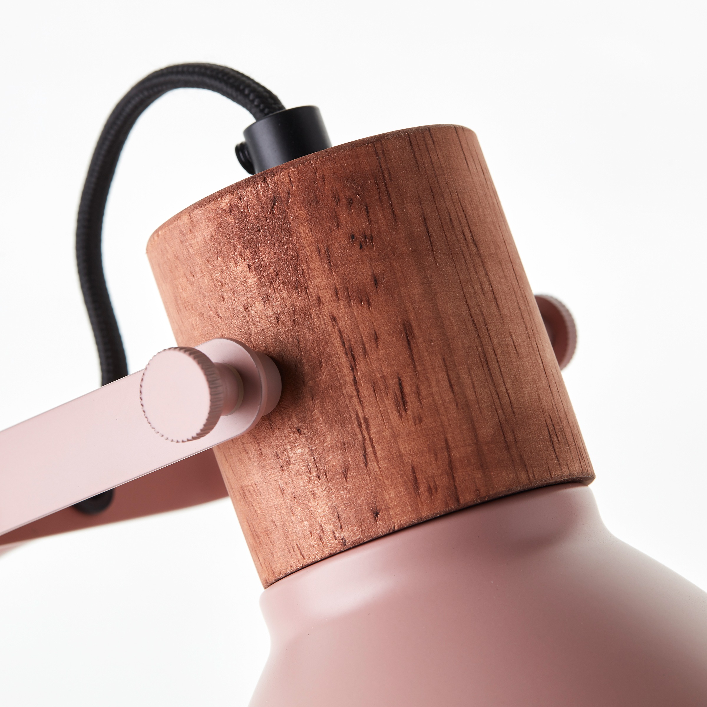 Brilliant Tischleuchte »Erena«, 1 flammig, Leuchtmittel E27 | ohne Leuchtmittel, Höhe 52 cm, E27, Metall/Holz