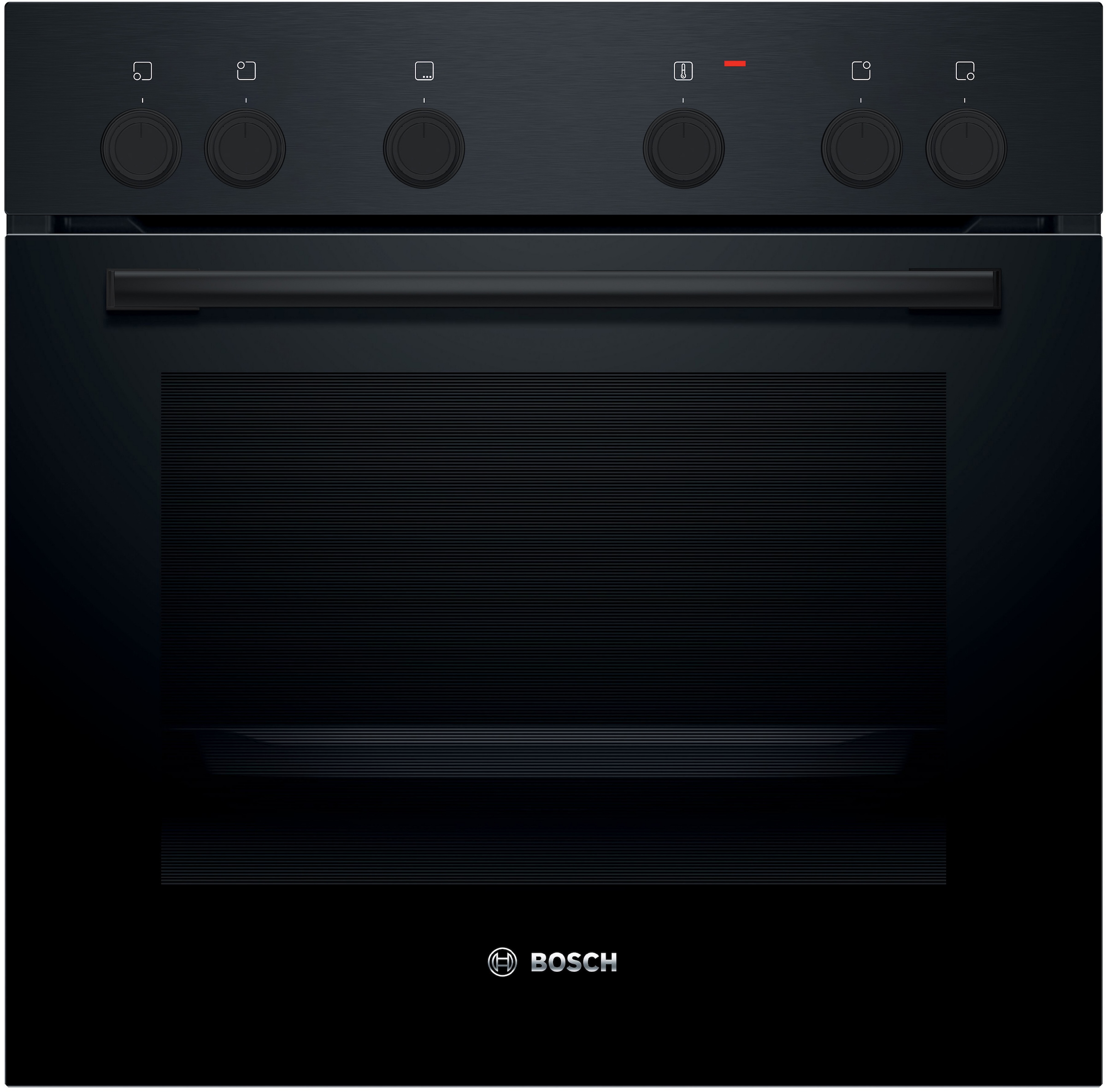 BOSCH Elektro-Herd-Set »HND211LR1«, mit Teleskopauszug nachrüstbar, 3D-Heißluft: Gleichmäßige Hitze für perfekte Ergebnisse