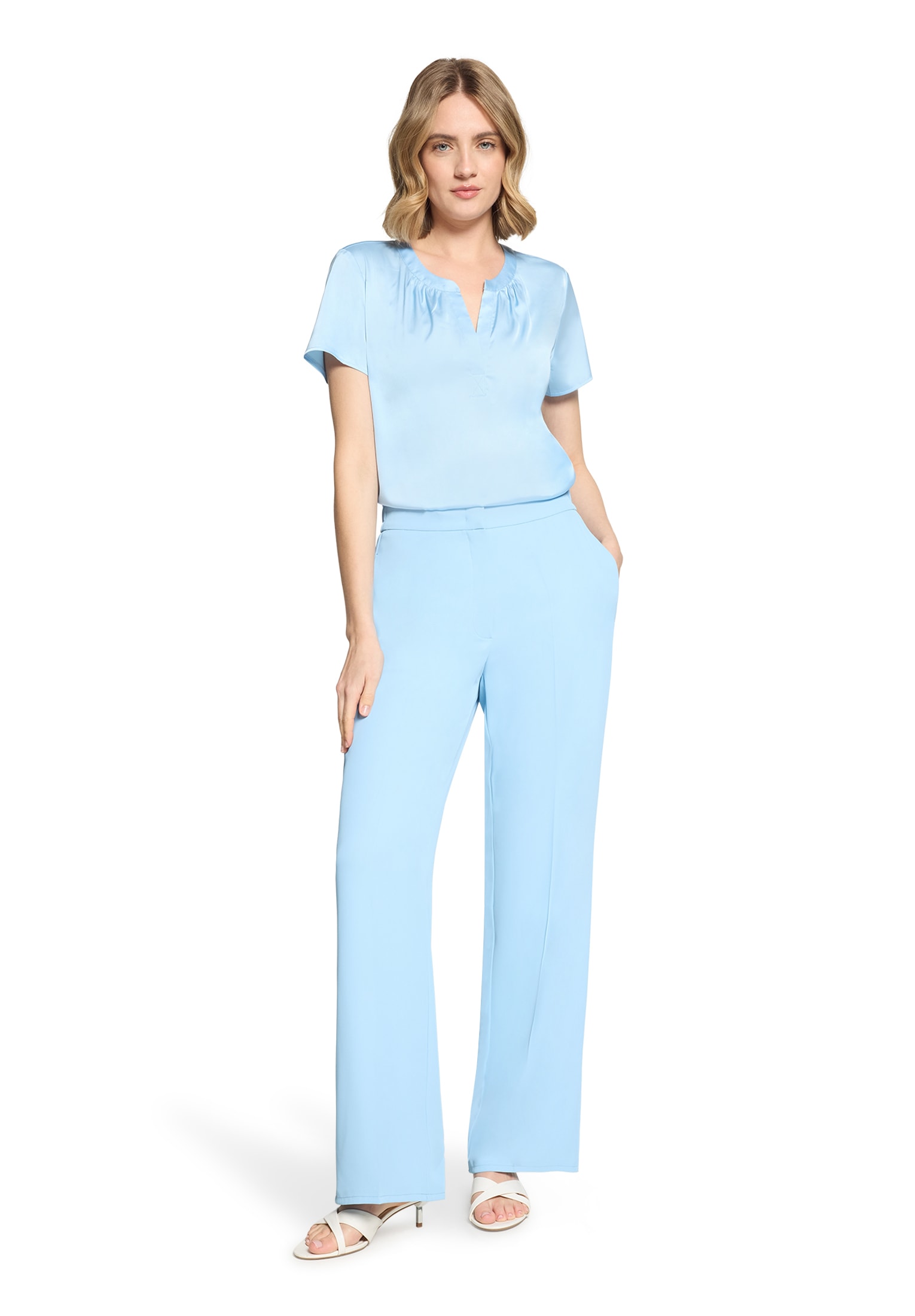Betty Barclay Satinbluse »Satin-Bluse kurzarm«