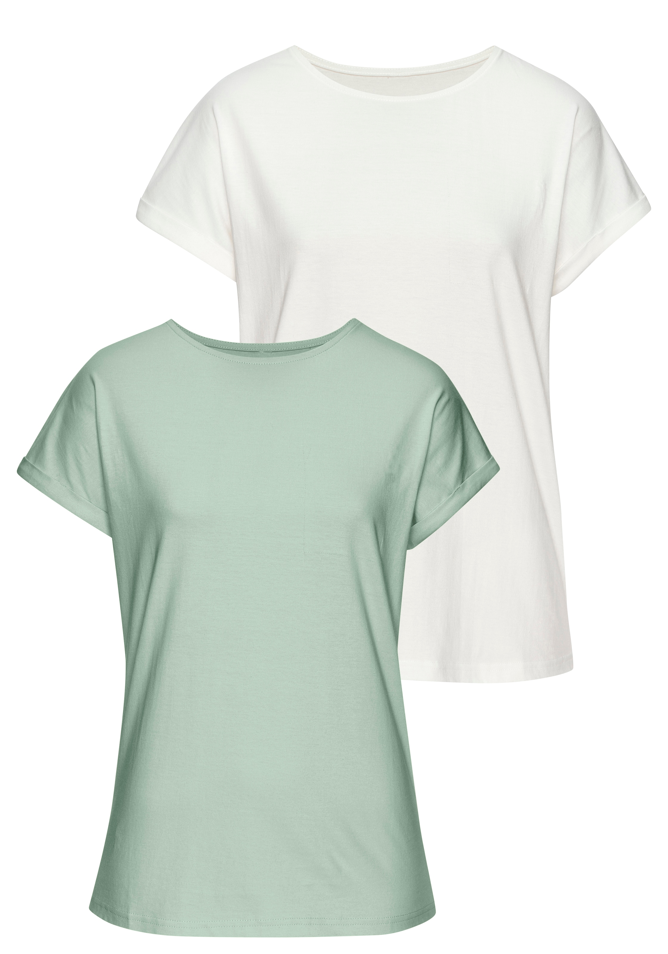 Vivance T-Shirt aus hochwertiger Bio-Baumwoll-Qualität