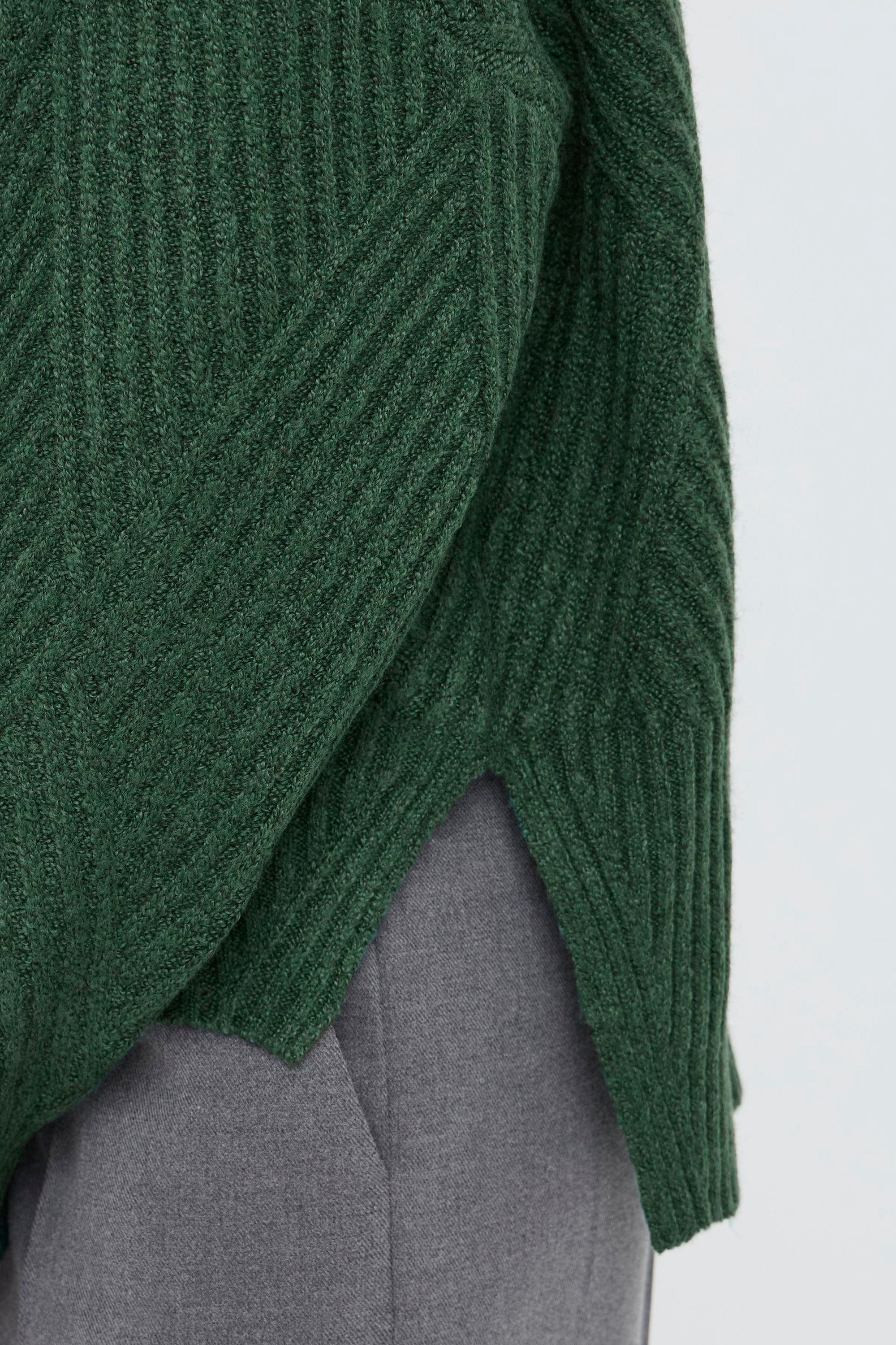 OXMO Strickfleece-Pullover »Strickpullover OXIBOMMA«
