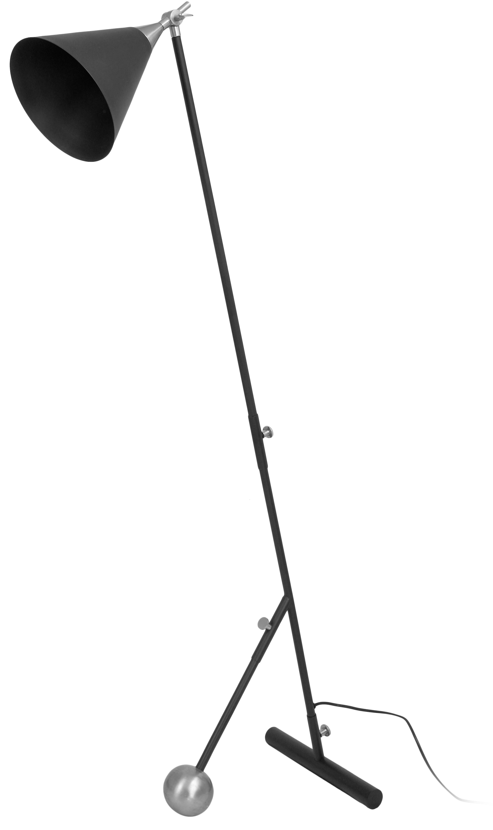 Kayoom Stehlampe »Stehlampe Celeste 225« E27 1 Stk. harmonisch in schwarz, Größe Höhe: 144 cm