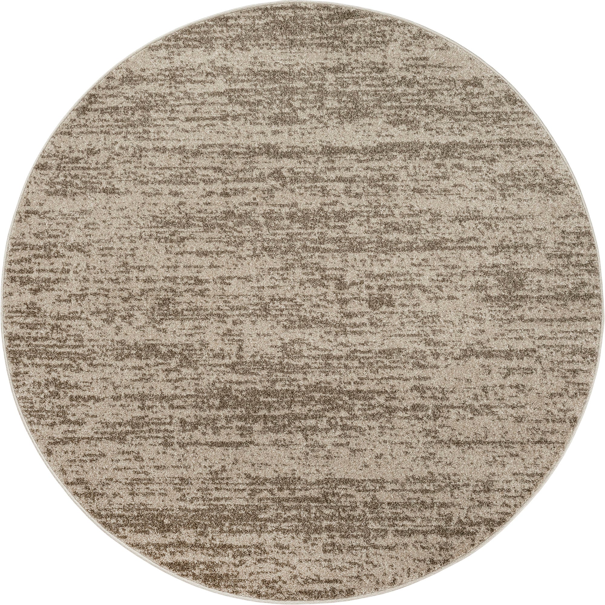 Sanat Teppich »Oslo«, rund, 10 mm Höhe, Kurzflor, Wohnzimmer, Schlafzimmer, fussbodenheizungsgeeignet